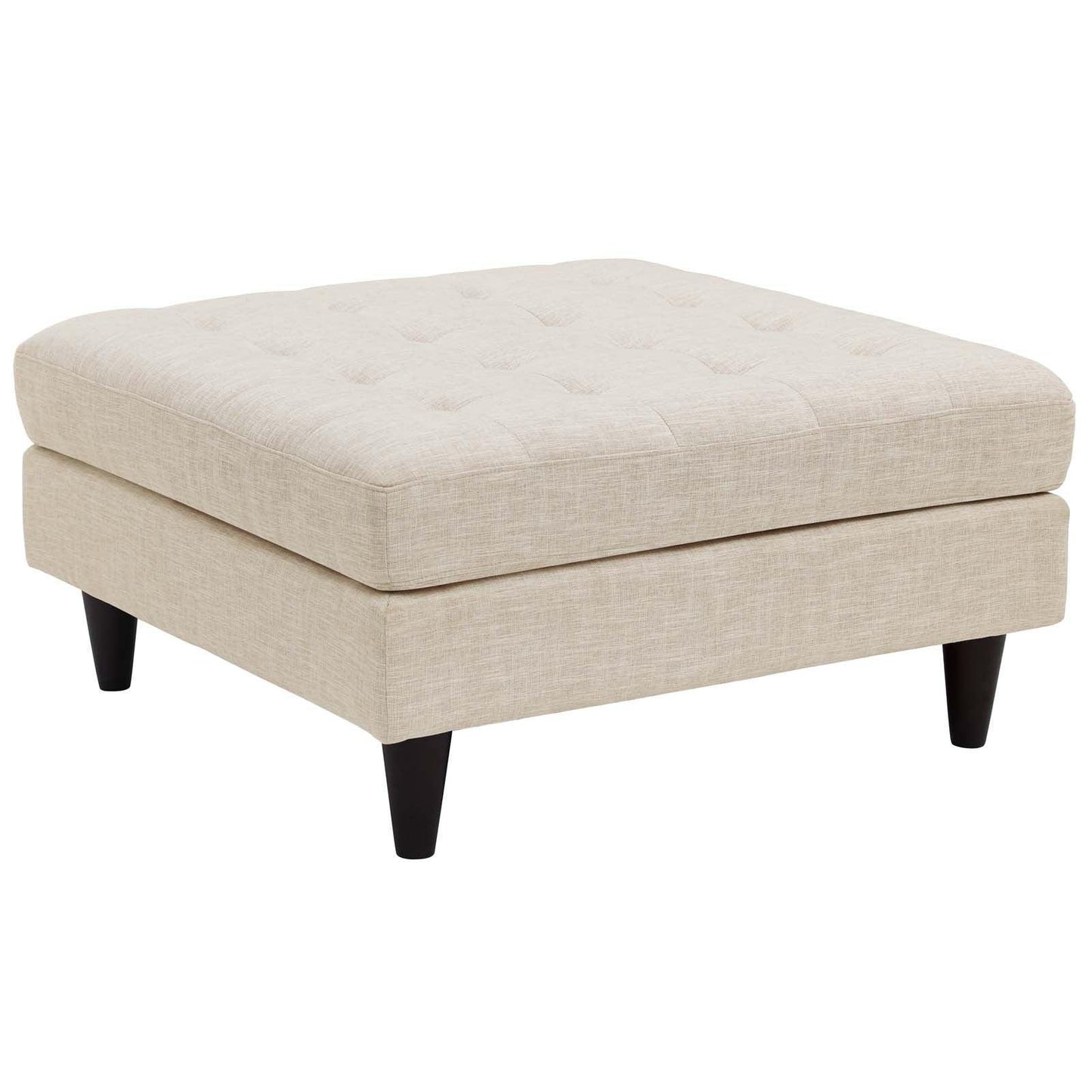 Modway Empress Upholstered Fabric Large Ottoman FredCo