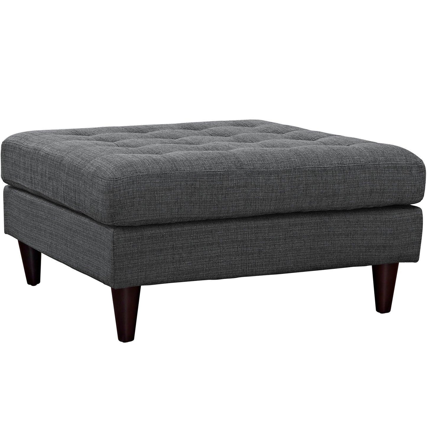 Modway Empress Upholstered Fabric Large Ottoman FredCo