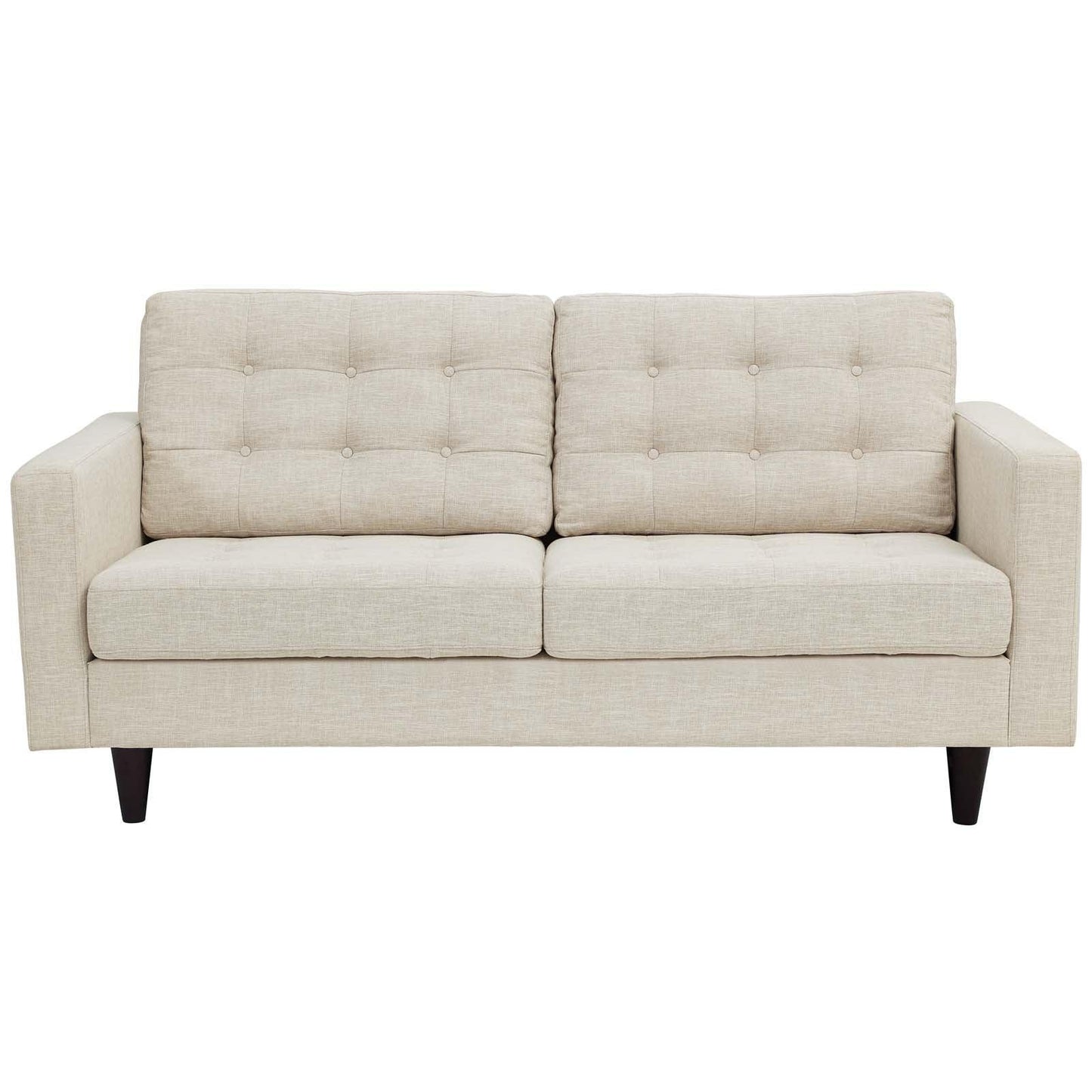 Modway Empress Upholstered Fabric Loveseat FredCo