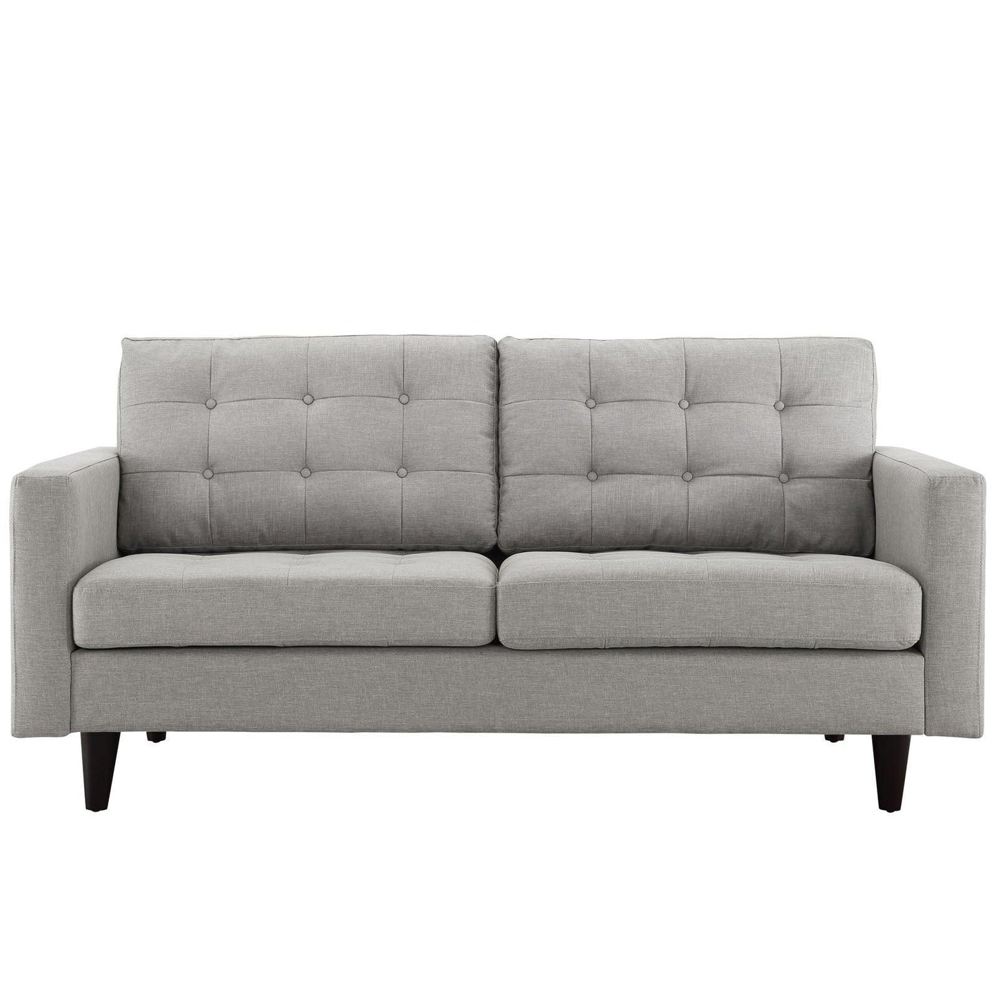 Modway Empress Upholstered Fabric Loveseat FredCo