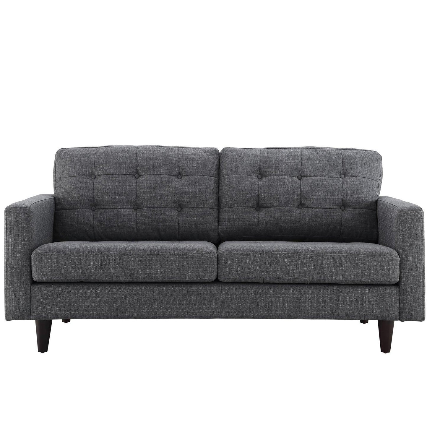 Modway Empress Upholstered Fabric Loveseat FredCo
