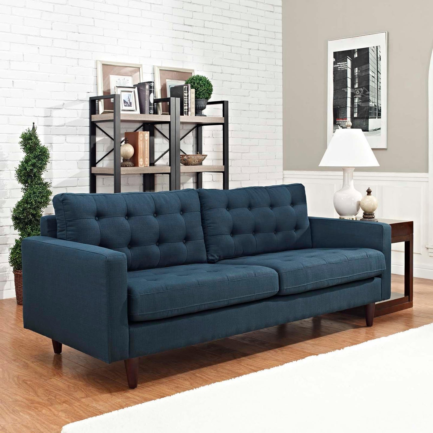 Modway Empress Upholstered Fabric Sofa FredCo