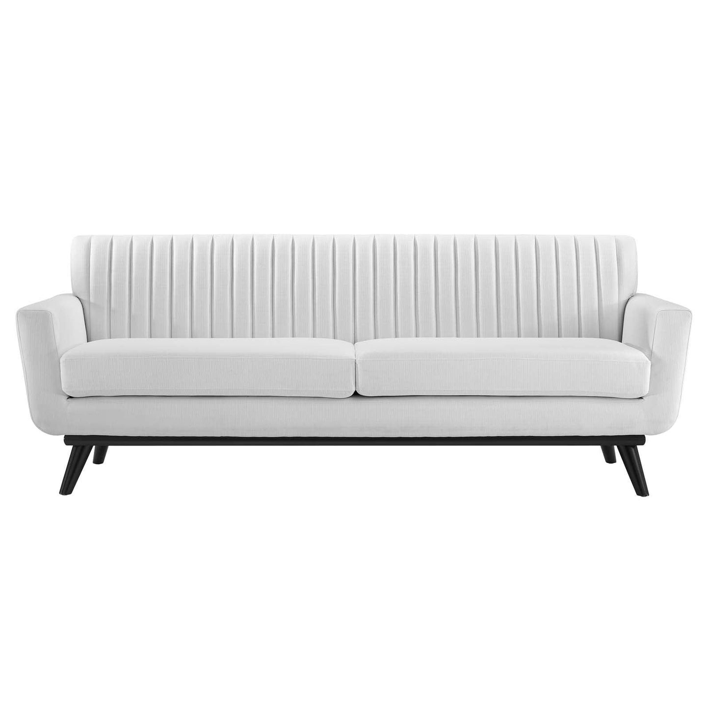 Modway Engage Channel Tufted Fabric Sofa FredCo