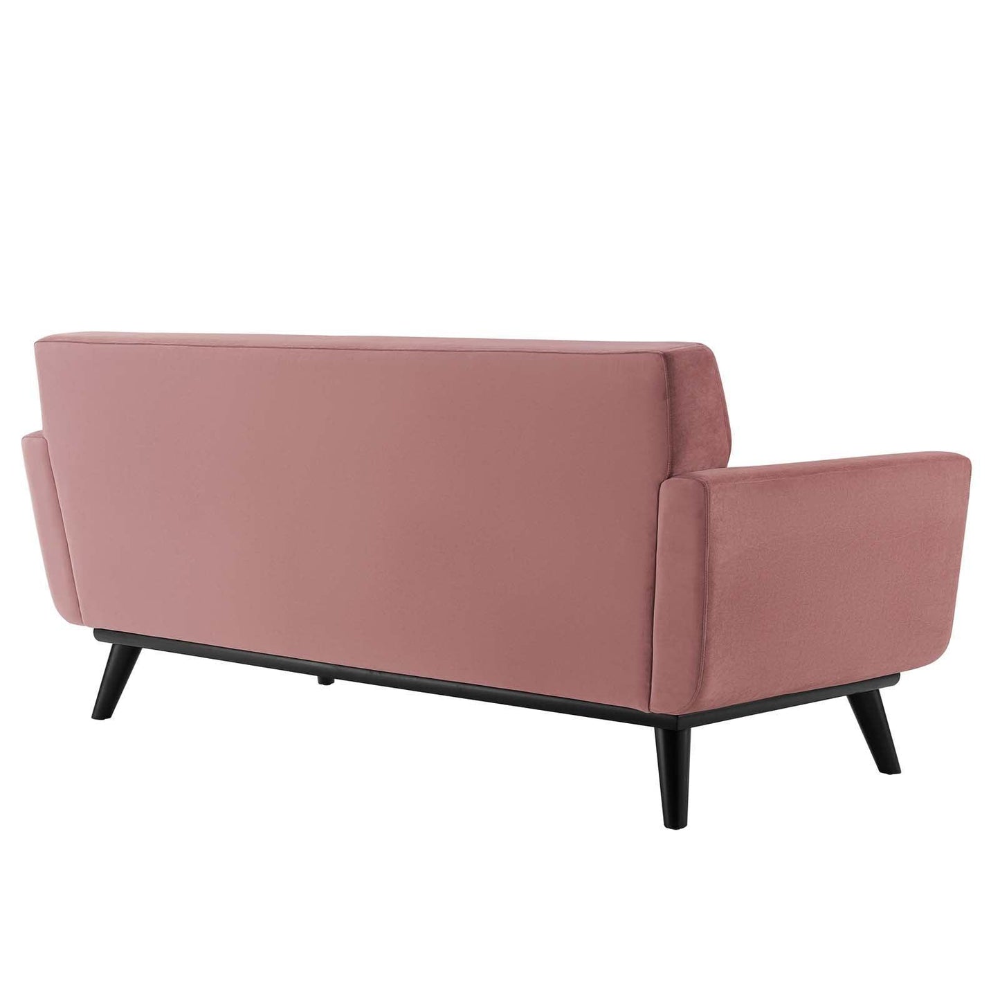 Modway Engage Channel Tufted Performance Velvet Loveseat FredCo