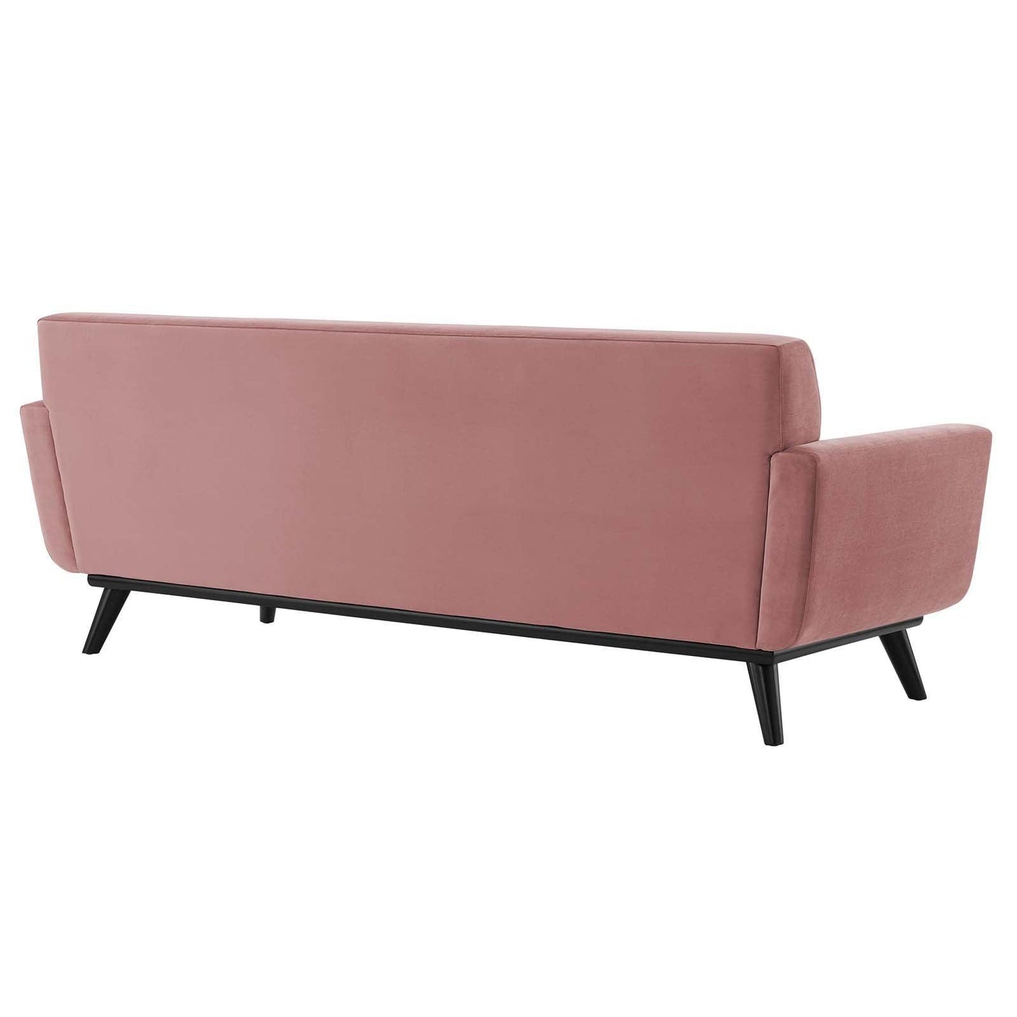 Modway Engage Channel Tufted Performance Velvet Sofa FredCo