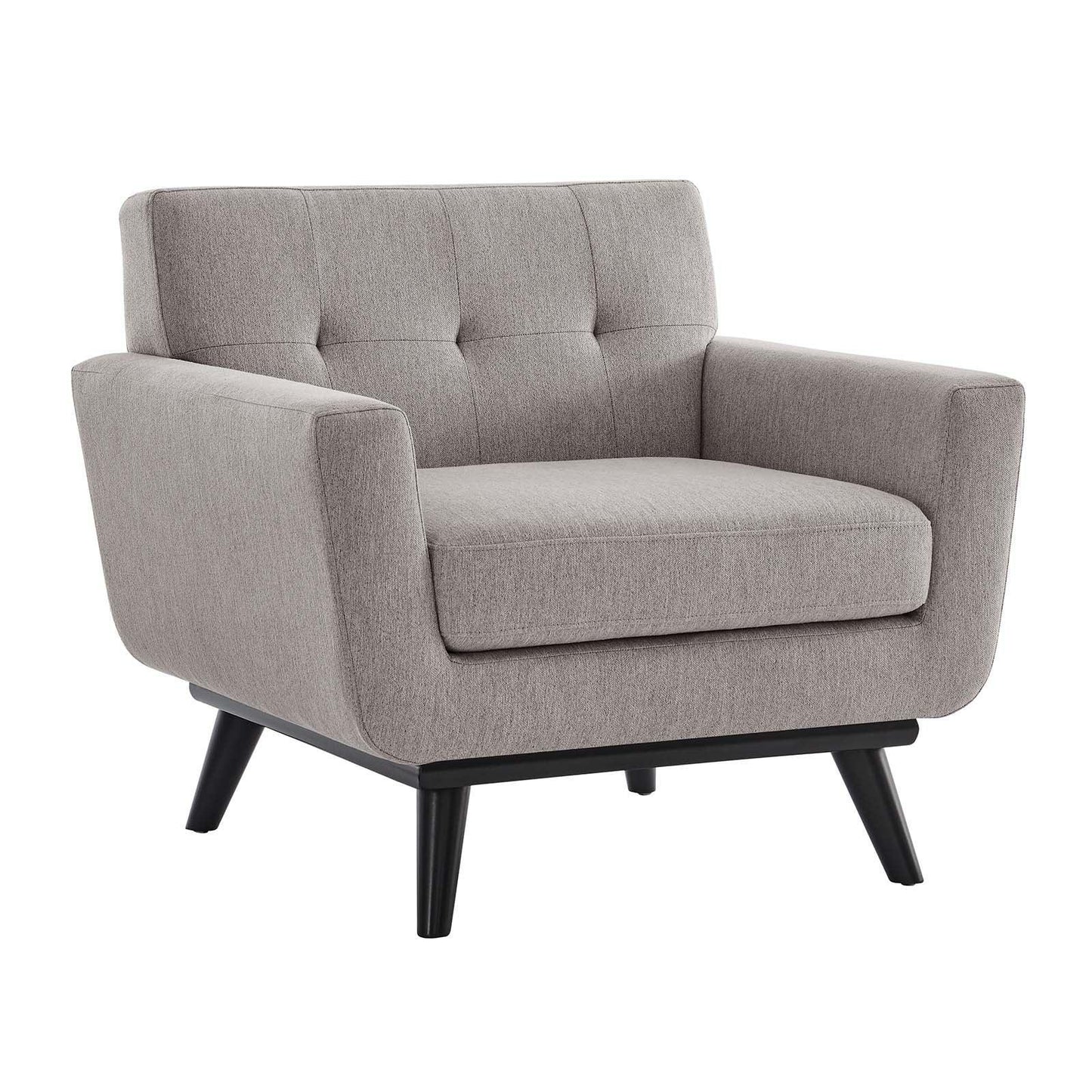 Modway Engage Herringbone Fabric Armchair FredCo
