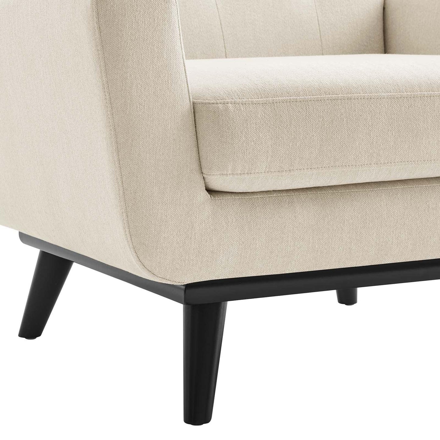 Modway Engage Herringbone Fabric Armchair FredCo