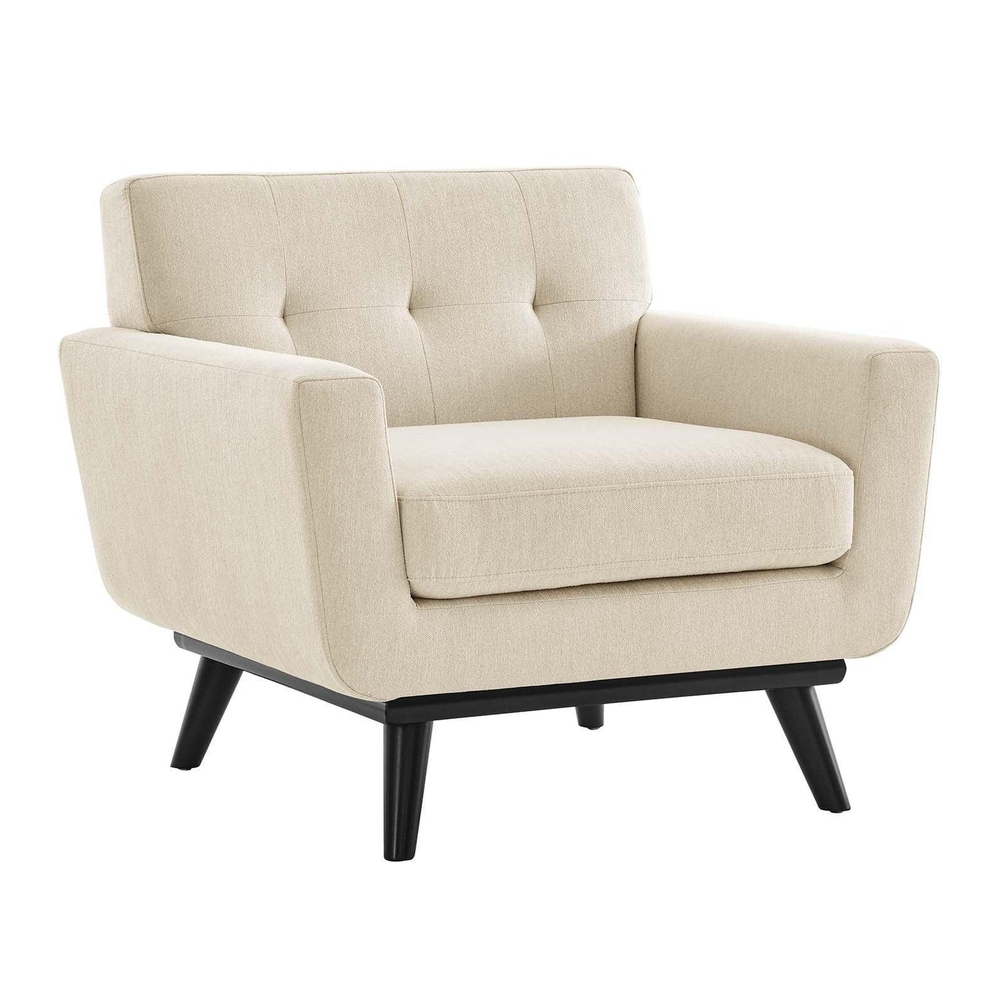 Modway Engage Herringbone Fabric Armchair FredCo