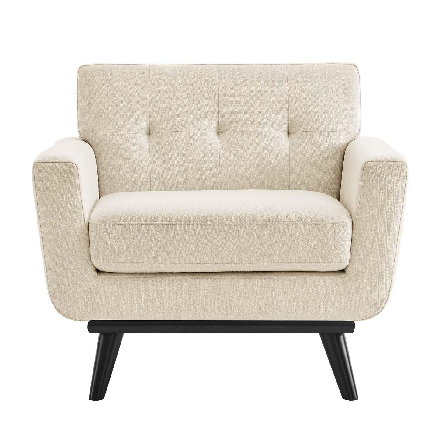 Modway Engage Herringbone Fabric Armchair FredCo