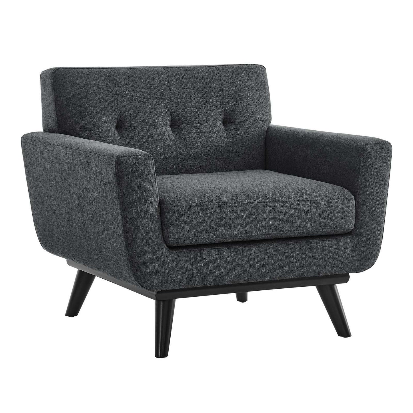 Modway Engage Herringbone Fabric Armchair FredCo