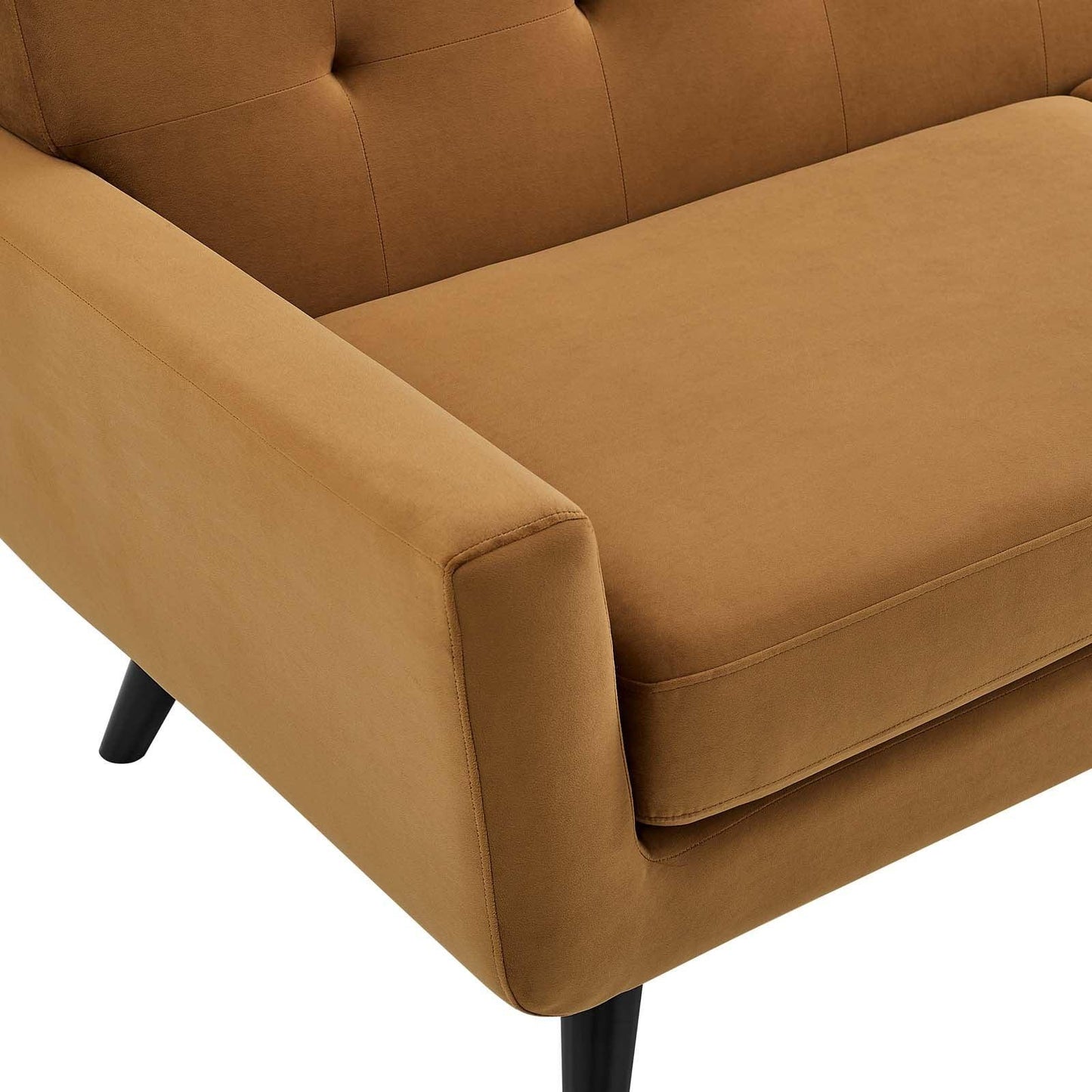 Modway Engage Performance Velvet Sofa FredCo