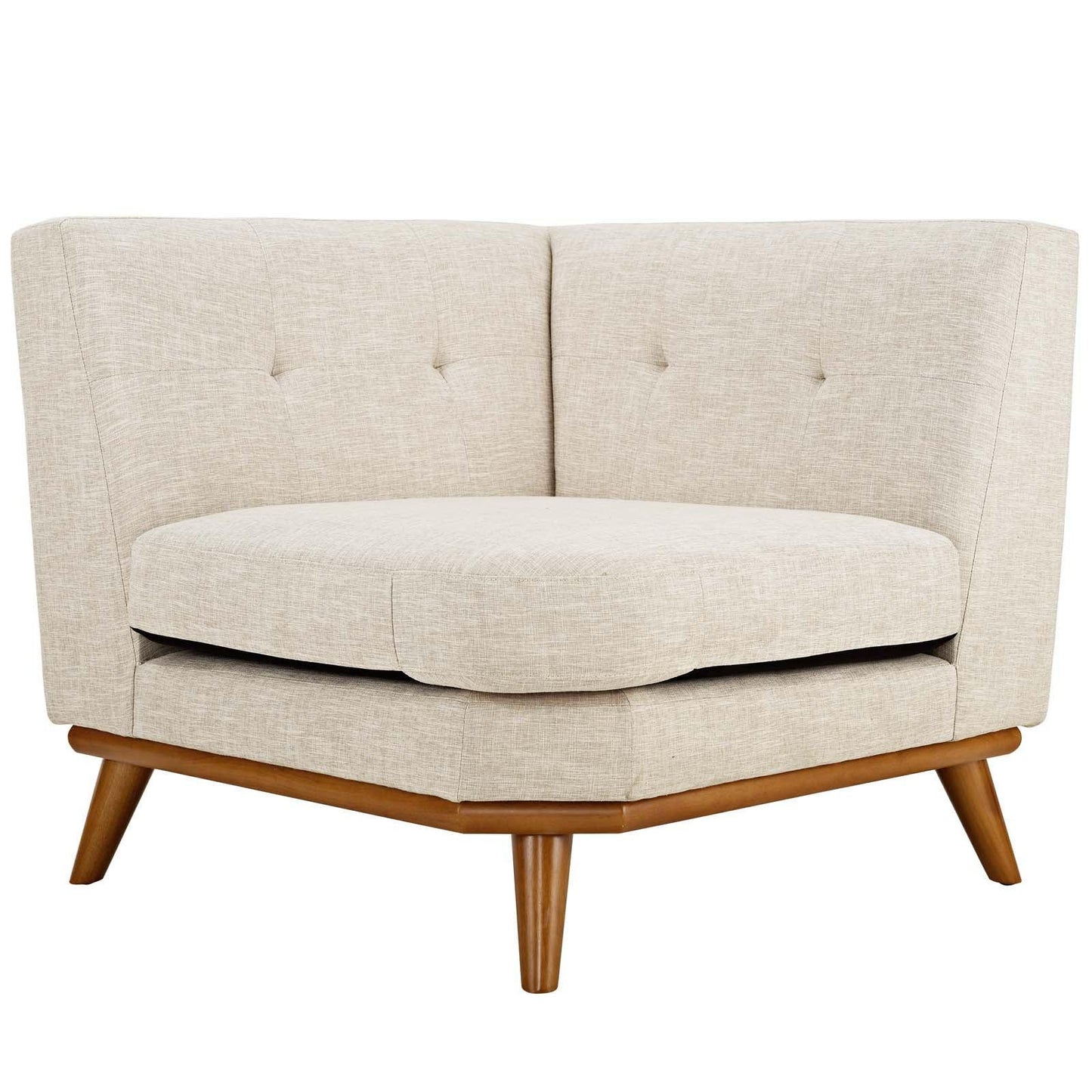 Modway Engage Upholstered Fabric Corner Chair FredCo