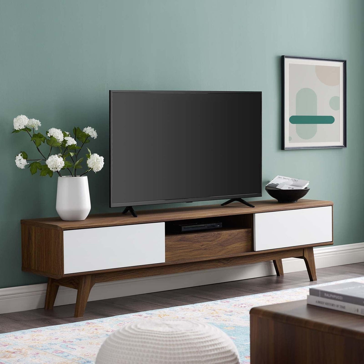 Modway Envision 70" Media Console Wood TV Stand FredCo