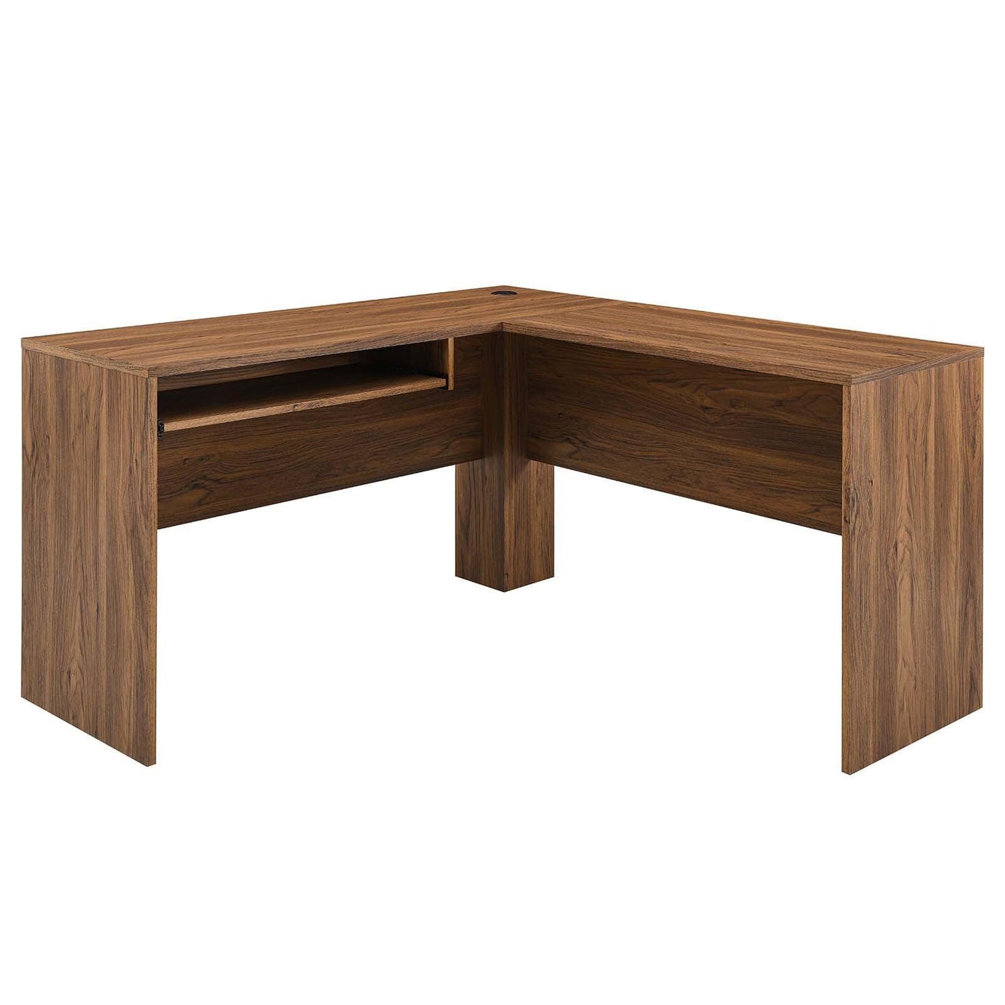 Modway Envision Wood Desk and File Cabinet Set FredCo