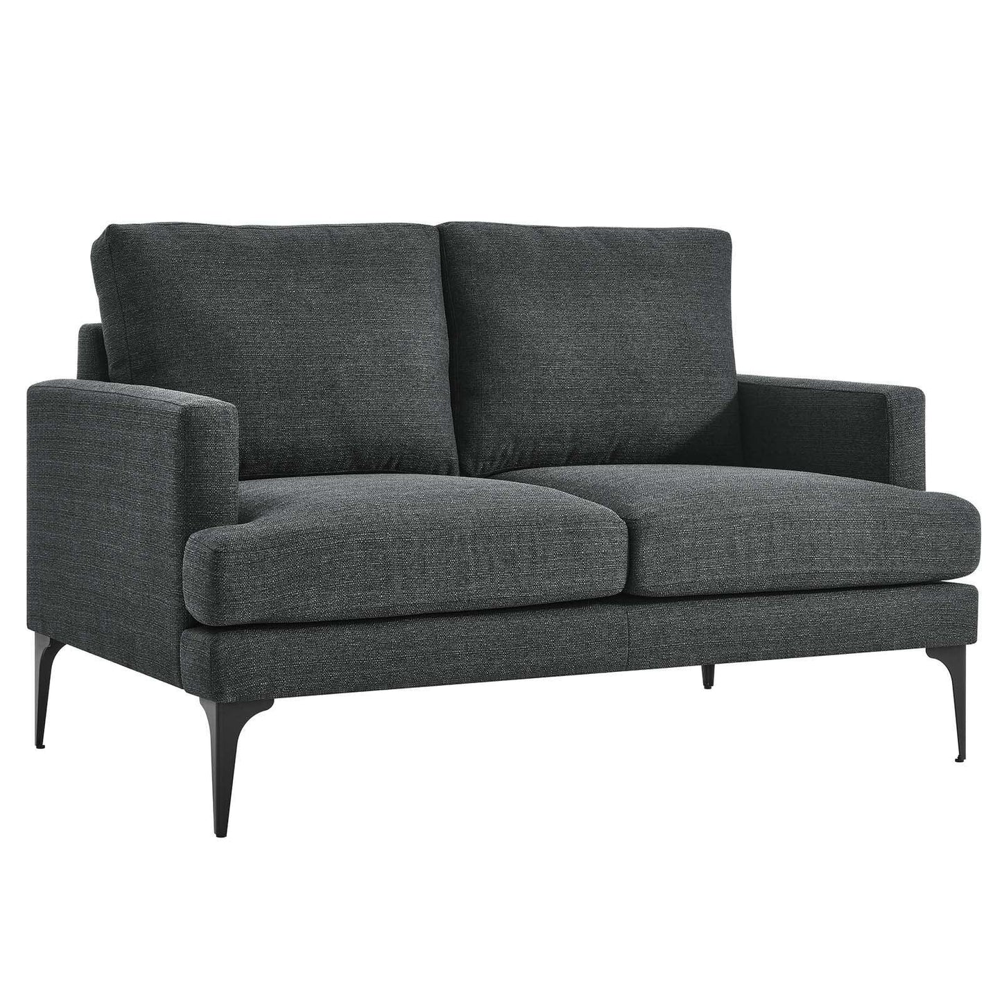 Modway Evermore Upholstered Fabric Loveseat FredCo