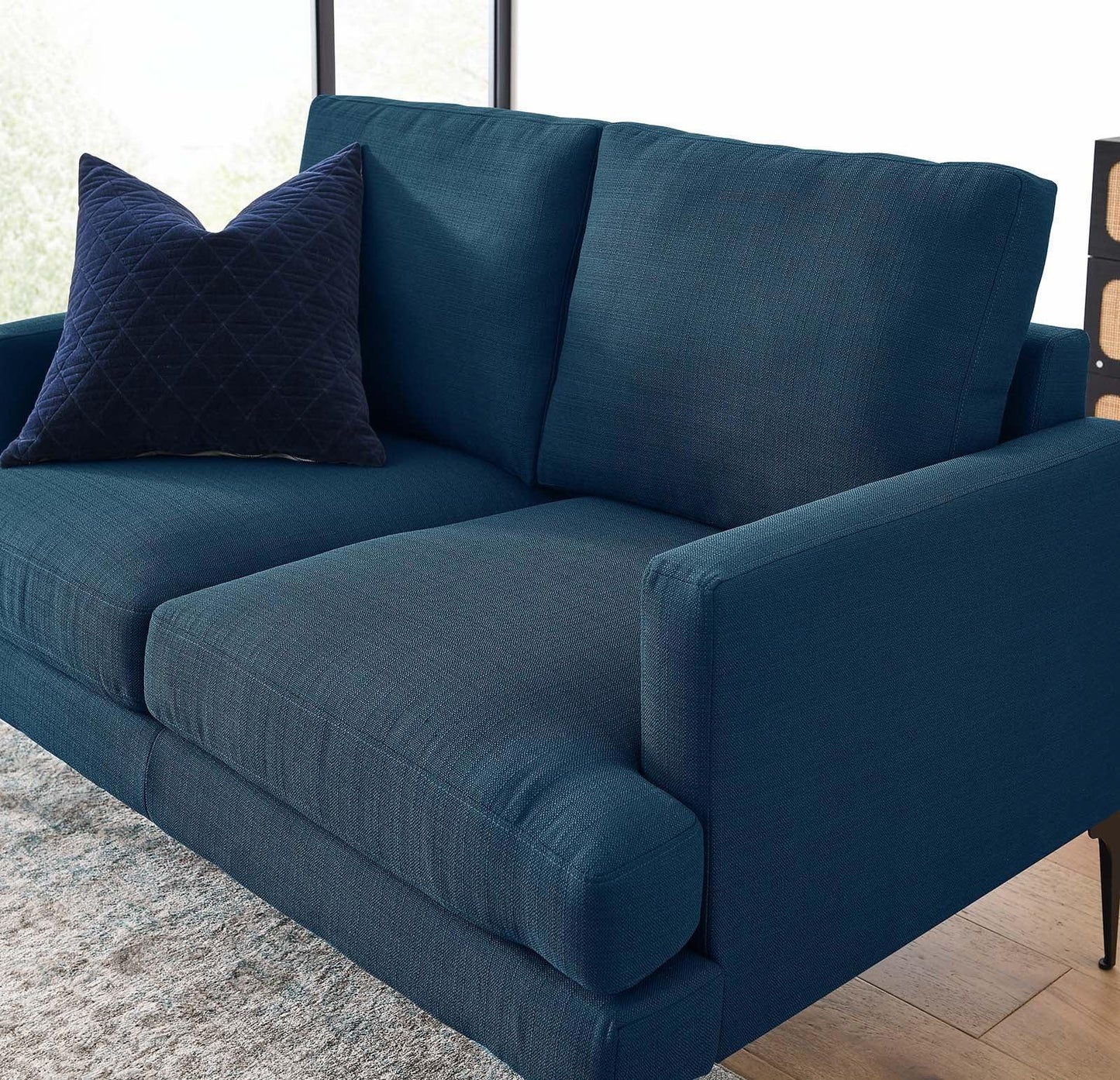 Modway Evermore Upholstered Fabric Loveseat FredCo