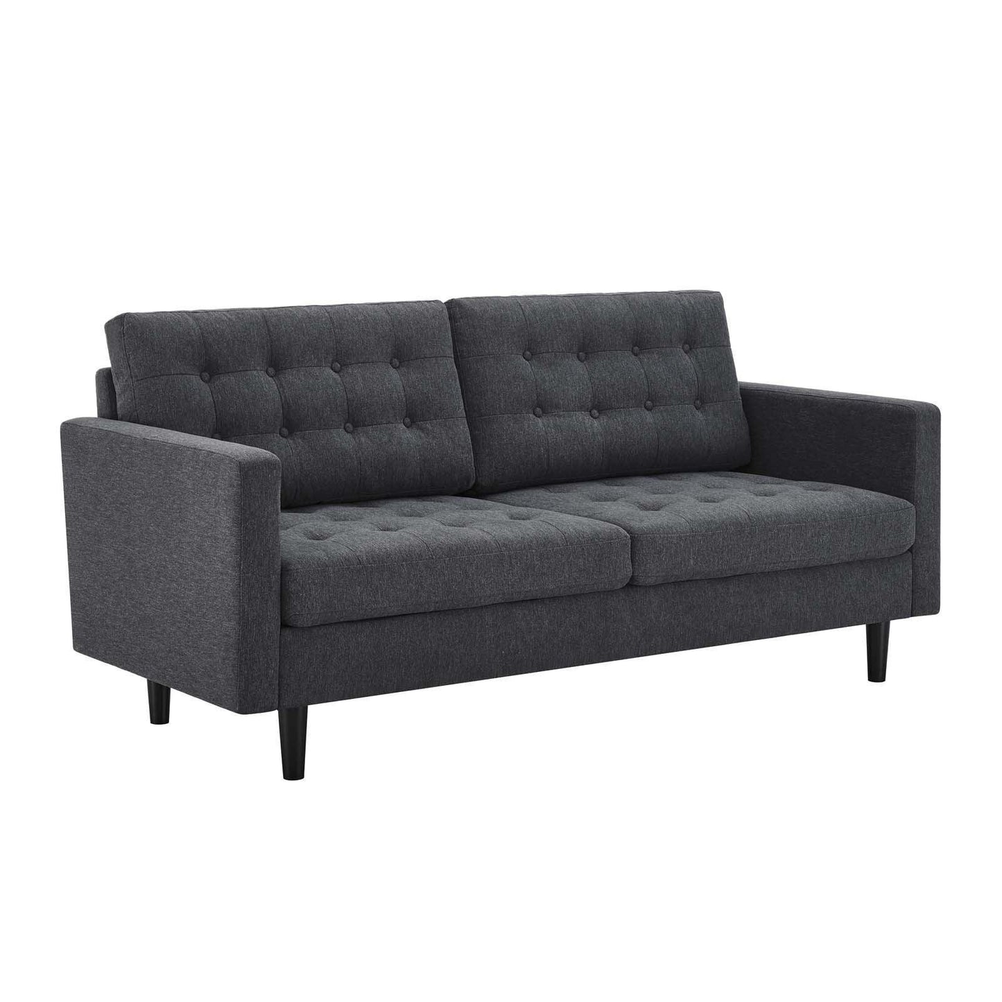 Modway Exalt Tufted Fabric Sofa FredCo