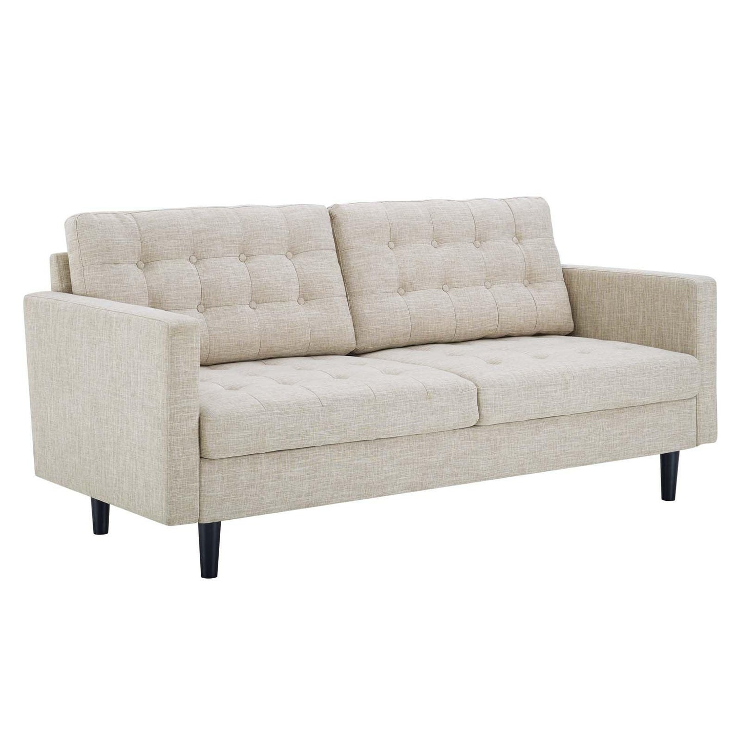 Modway Exalt Tufted Fabric Sofa FredCo
