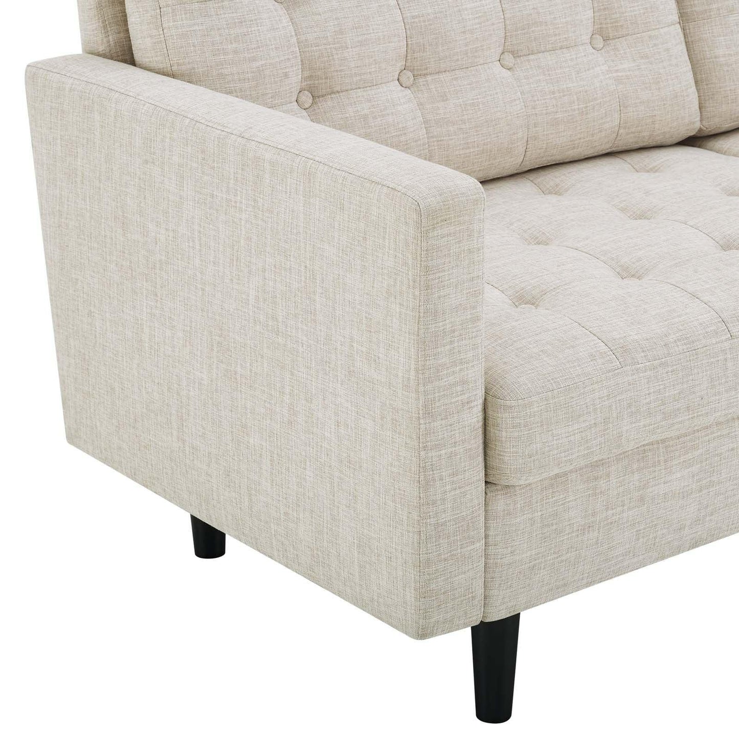 Modway Exalt Tufted Fabric Sofa FredCo