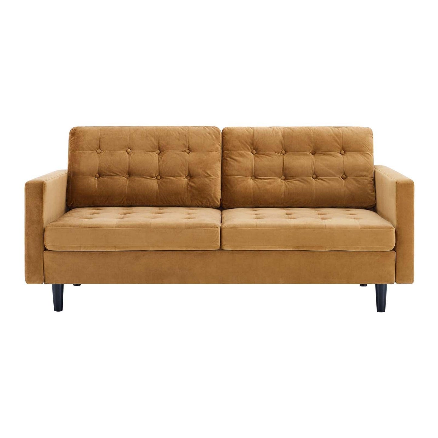 Modway Exalt Tufted Performance Velvet Sofa FredCo