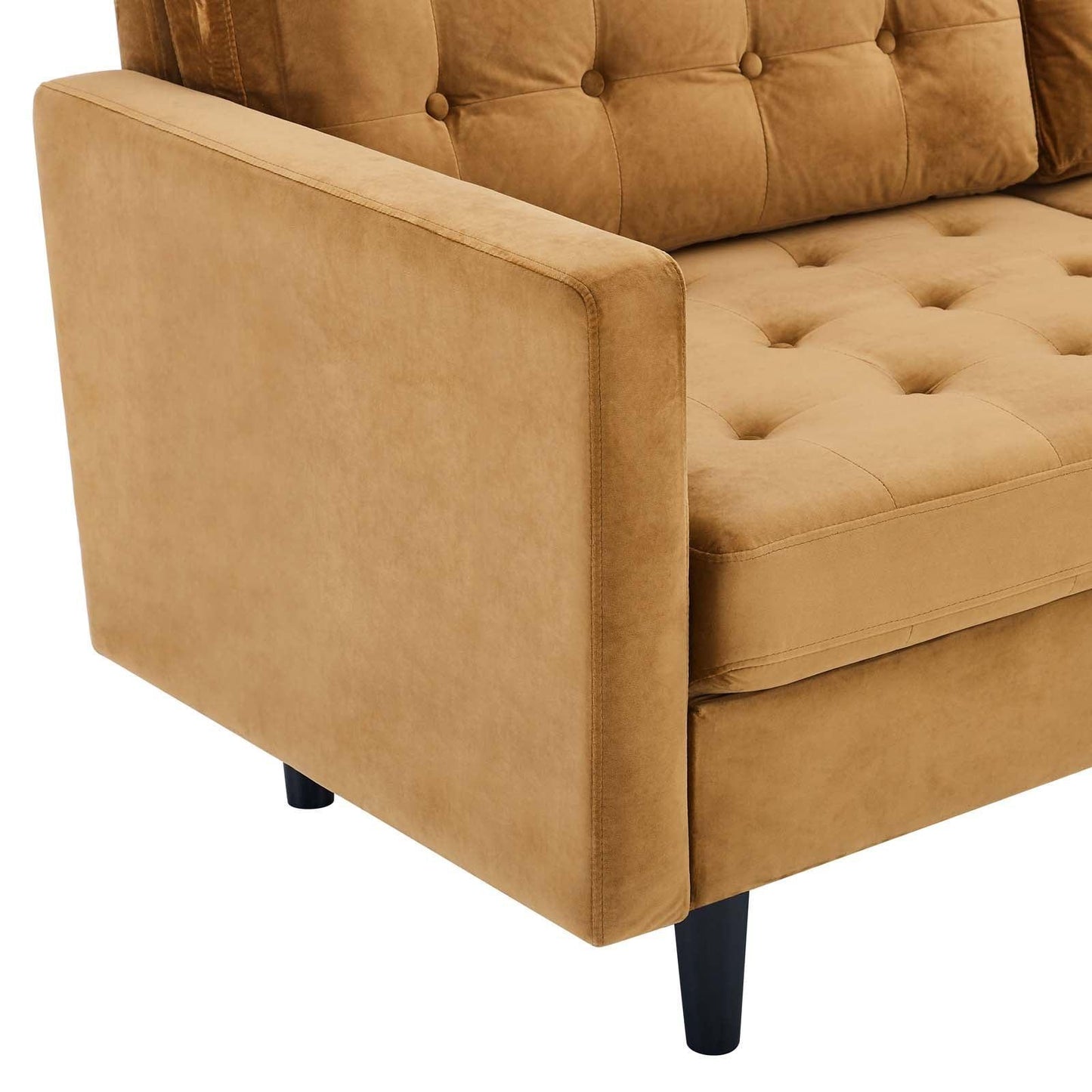 Modway Exalt Tufted Performance Velvet Sofa FredCo
