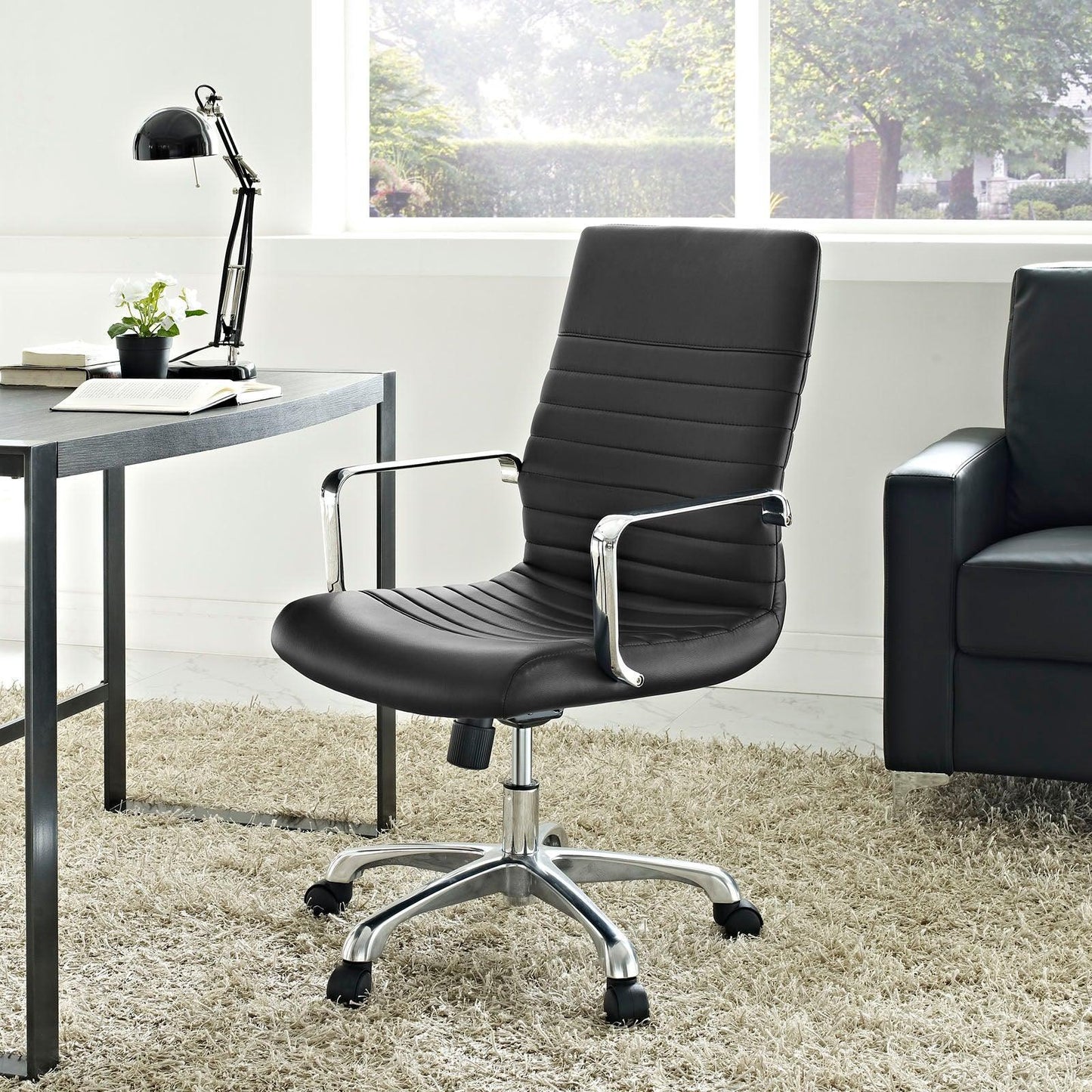 Modway Finesse Mid Back Office Chair FredCo