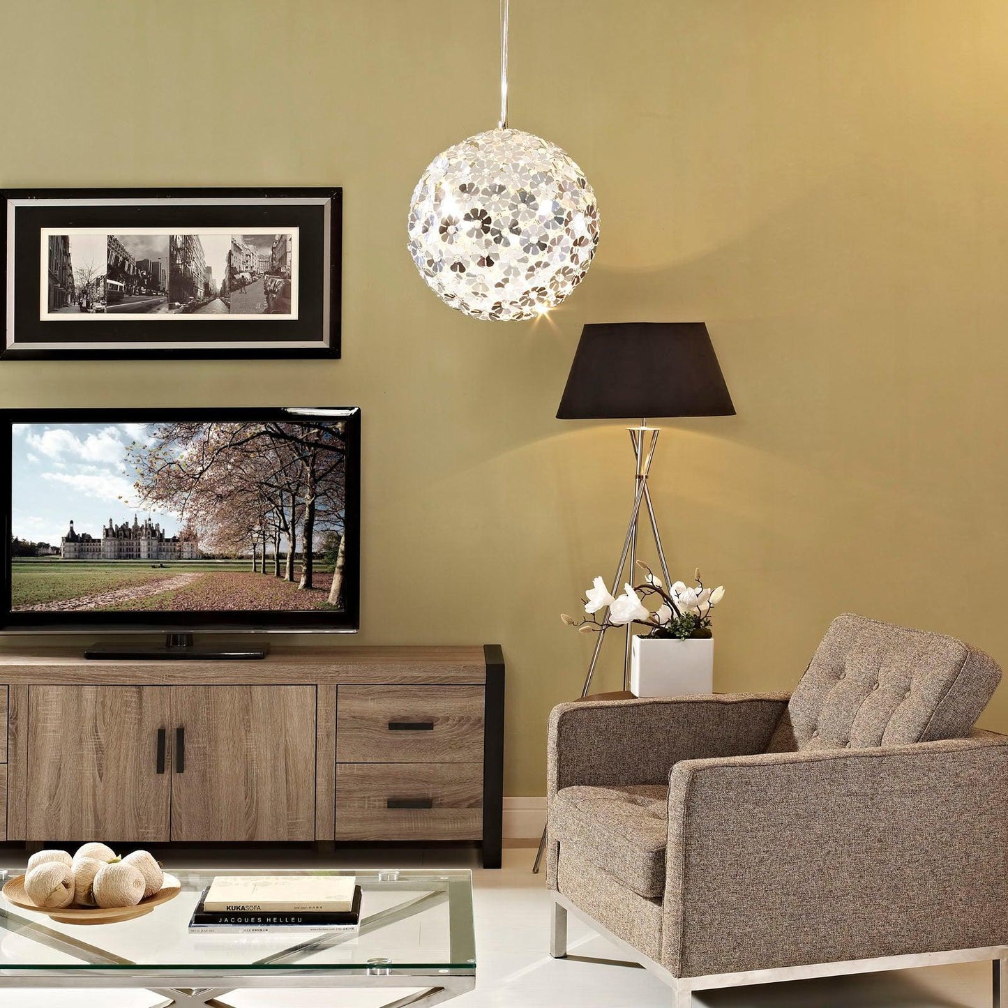 Modway Fleur Pendant Light FredCo
