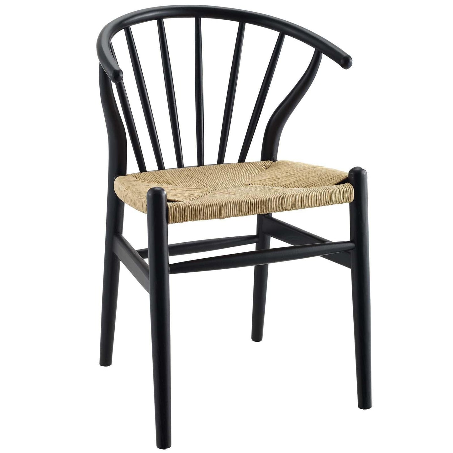 Modway Flourish Spindle Wood Dining Side Chair Set of 2 FredCo