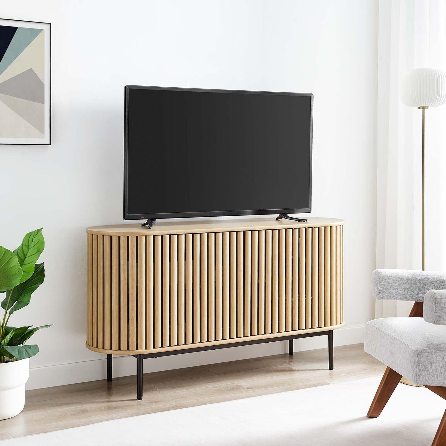Modway Fortitude 59” Oval Sideboard, EEI-6590 FredCo