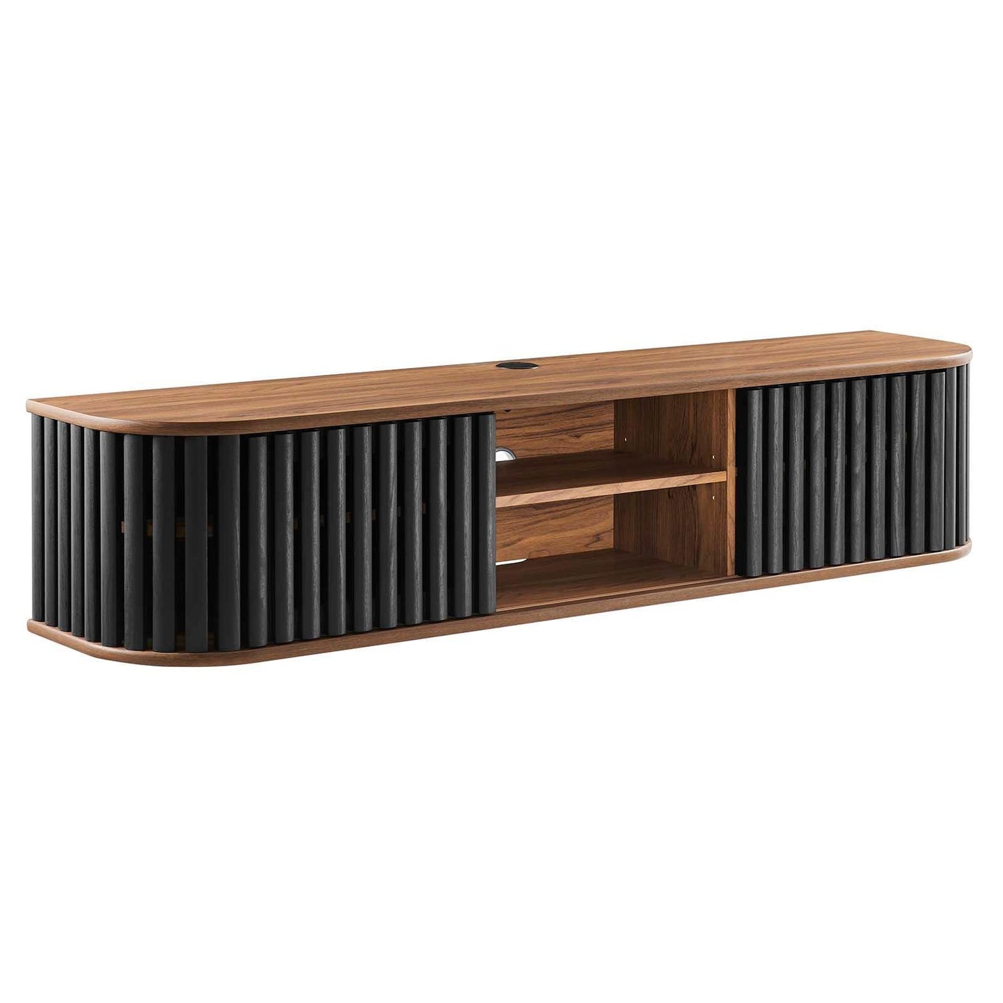 Modway Fortitude 63" Wall-Mounted TV Stand, EEI-6528 FredCo