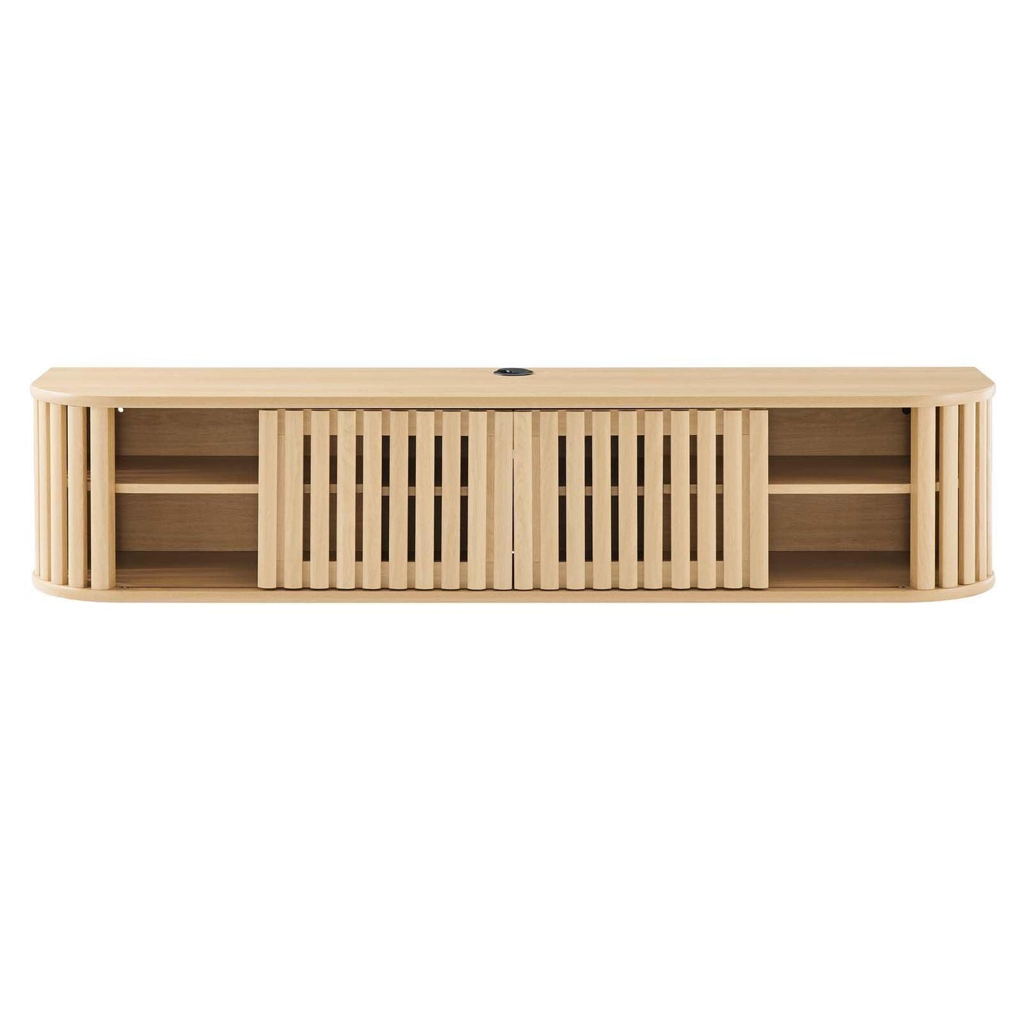 Modway Fortitude 63" Wall-Mounted TV Stand, EEI-6528 FredCo