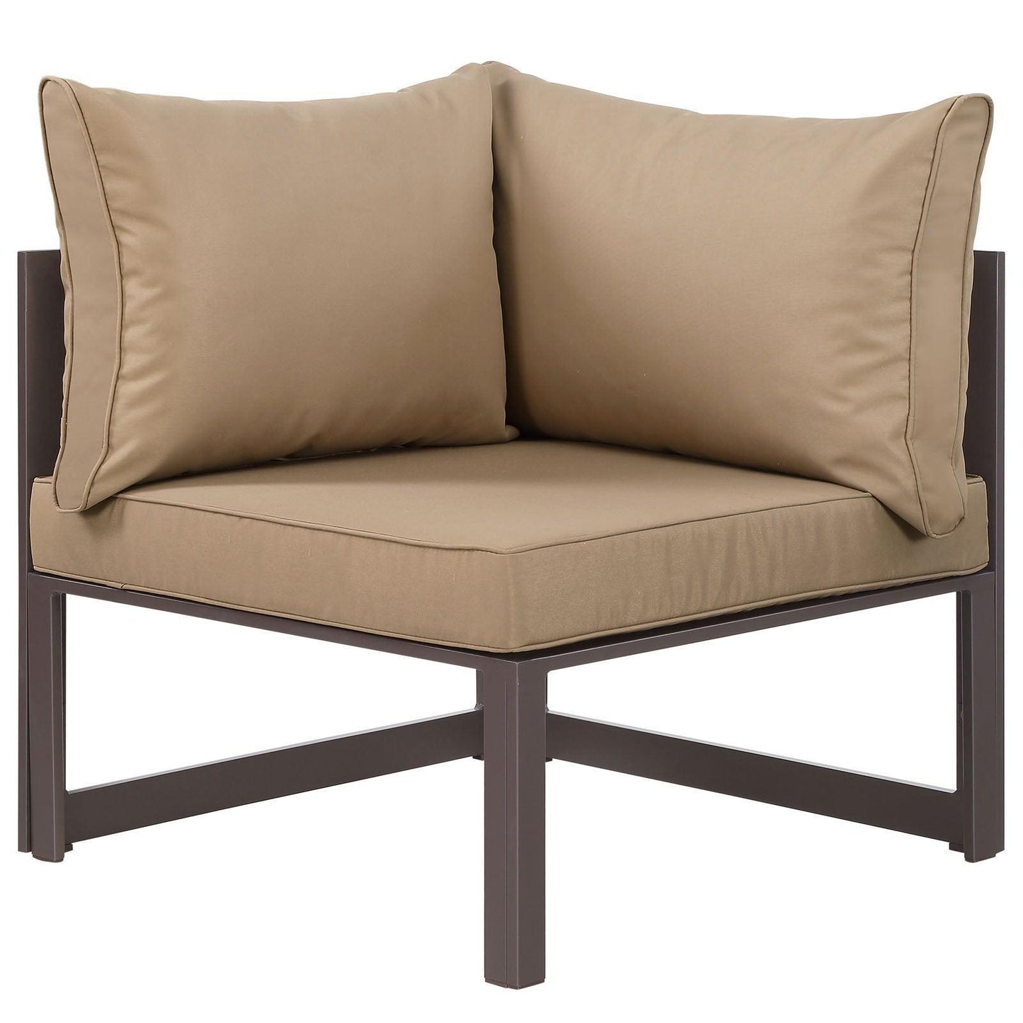Modway Fortuna Corner Outdoor Patio Armchair FredCo