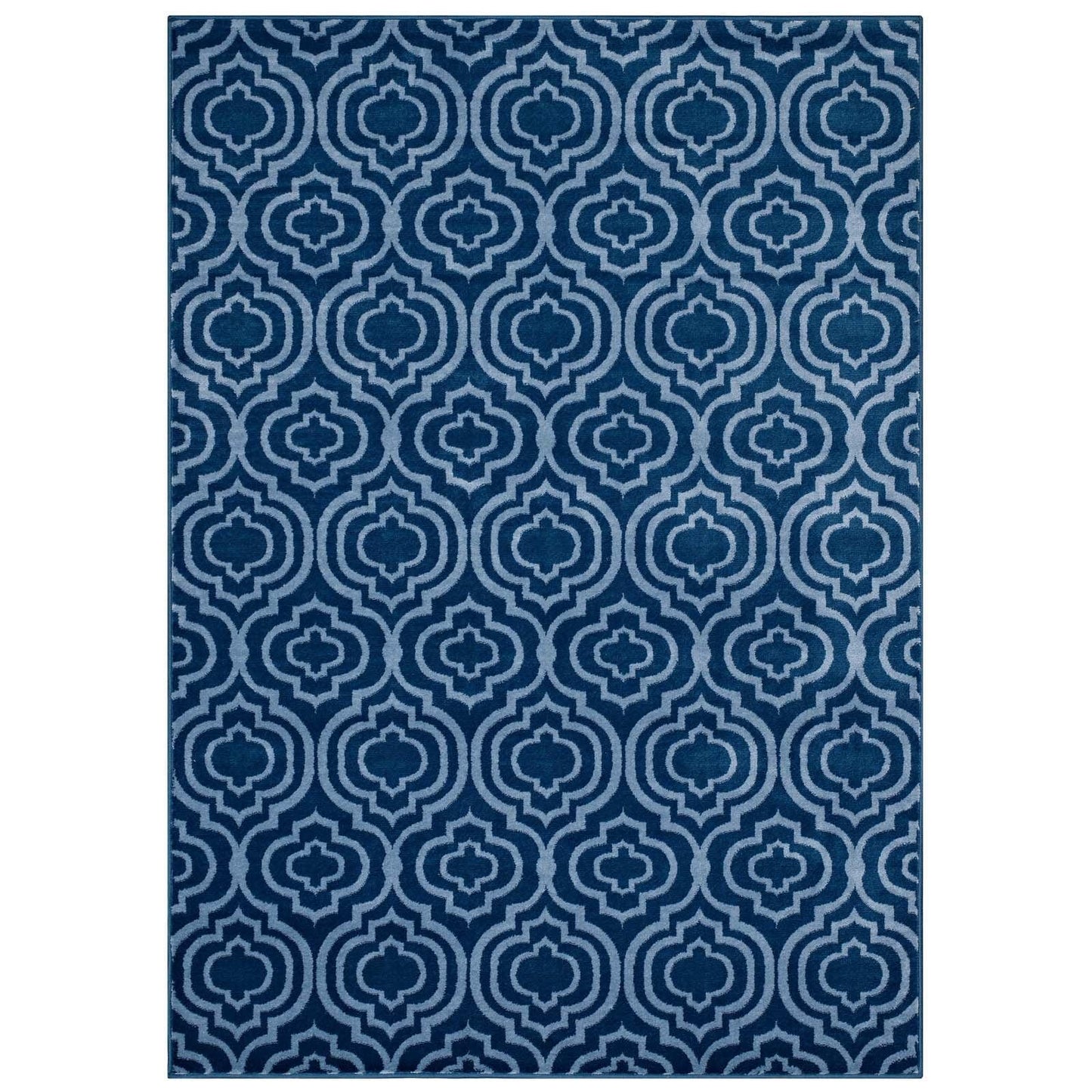 Modway Frame Transitional Moroccan Trellis Area Rug FredCo