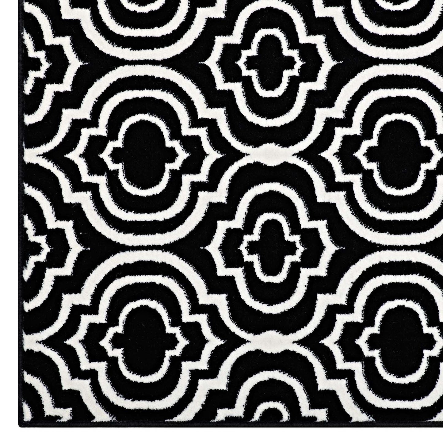Modway Frame Transitional Moroccan Trellis Area Rug FredCo