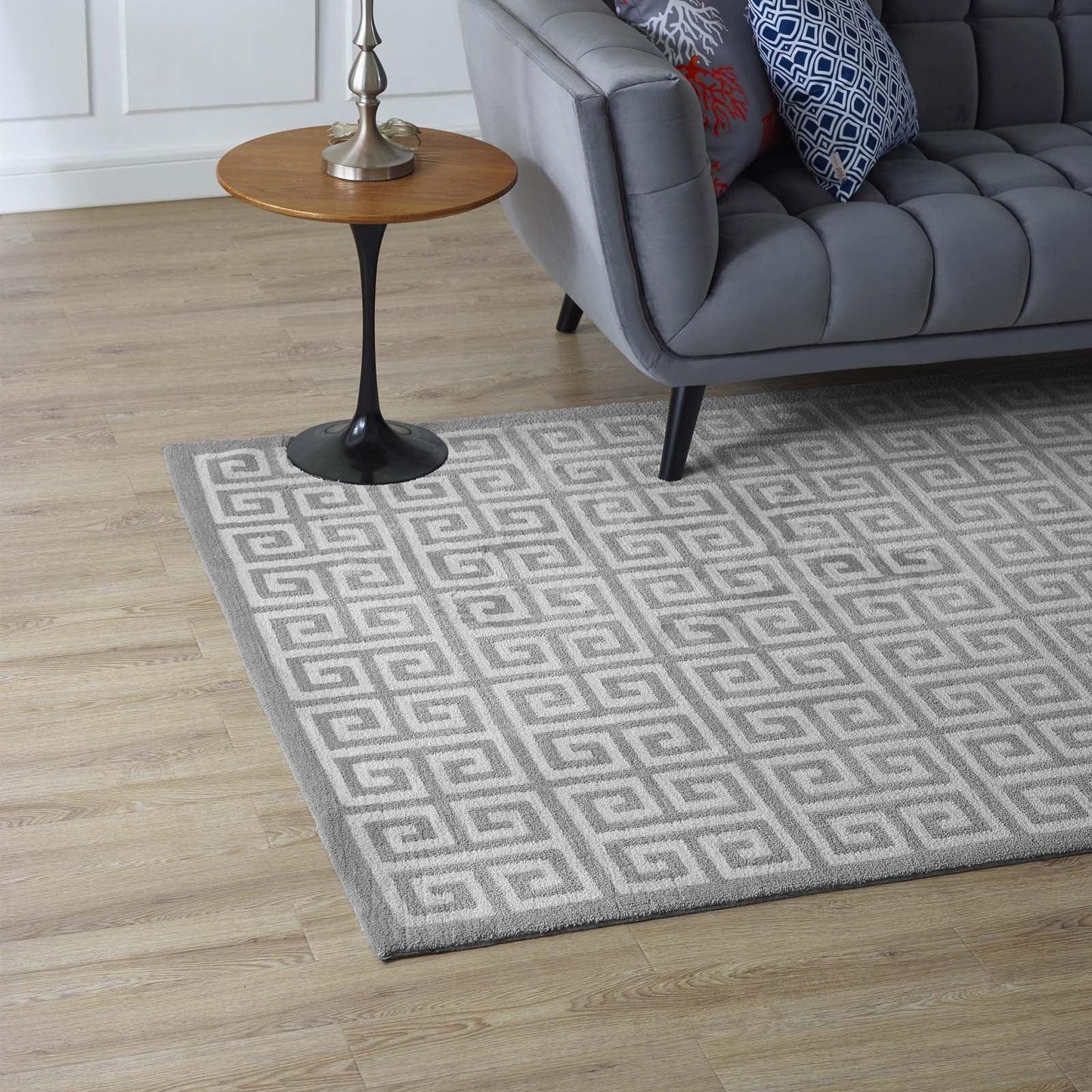 Modway Freydis Greek Key Area Rug FredCo