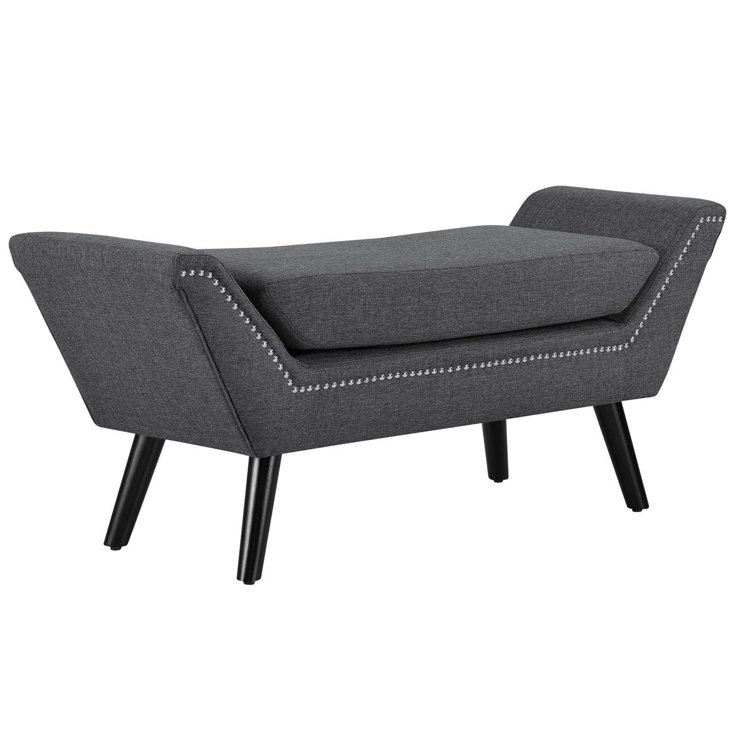 Modway Gambol Upholstered Fabric Bench FredCo