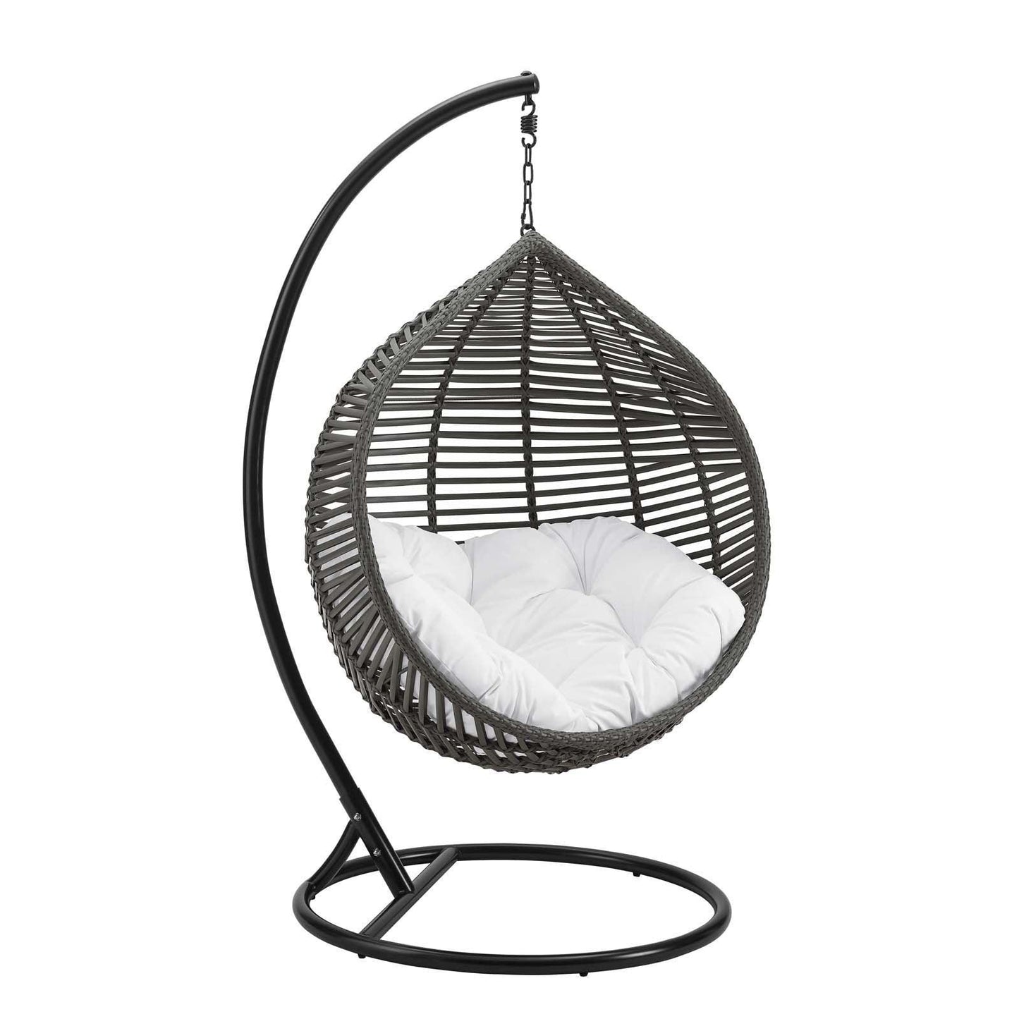 Modway Garner Teardrop Outdoor Patio Swing Chair FredCo
