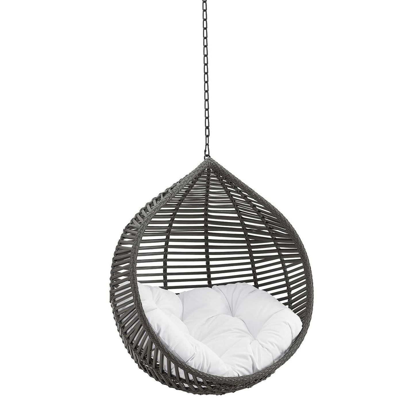 Modway Garner Teardrop Outdoor Patio Swing Chair Without Stand FredCo