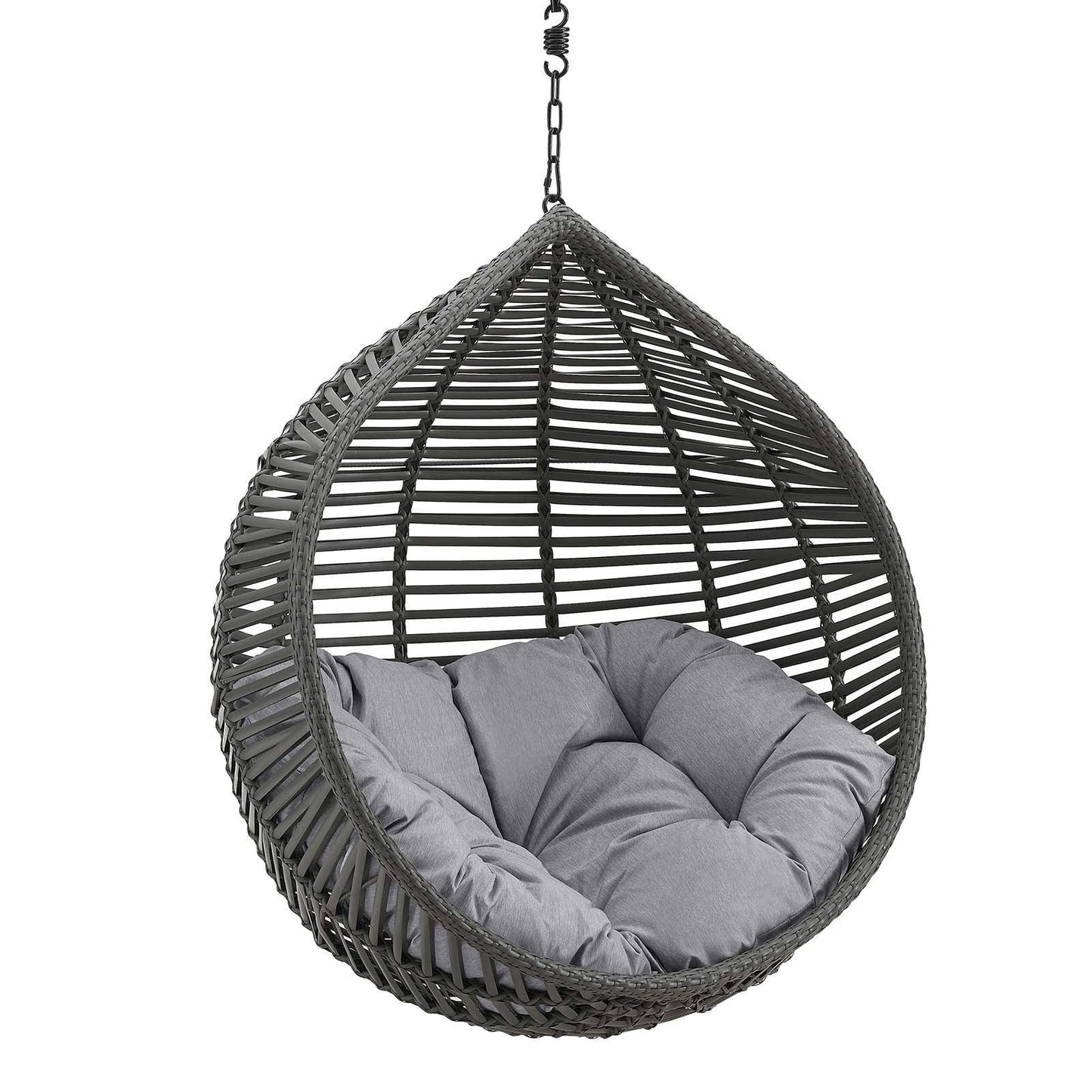 Modway Garner Teardrop Outdoor Patio Swing Chair Without Stand FredCo