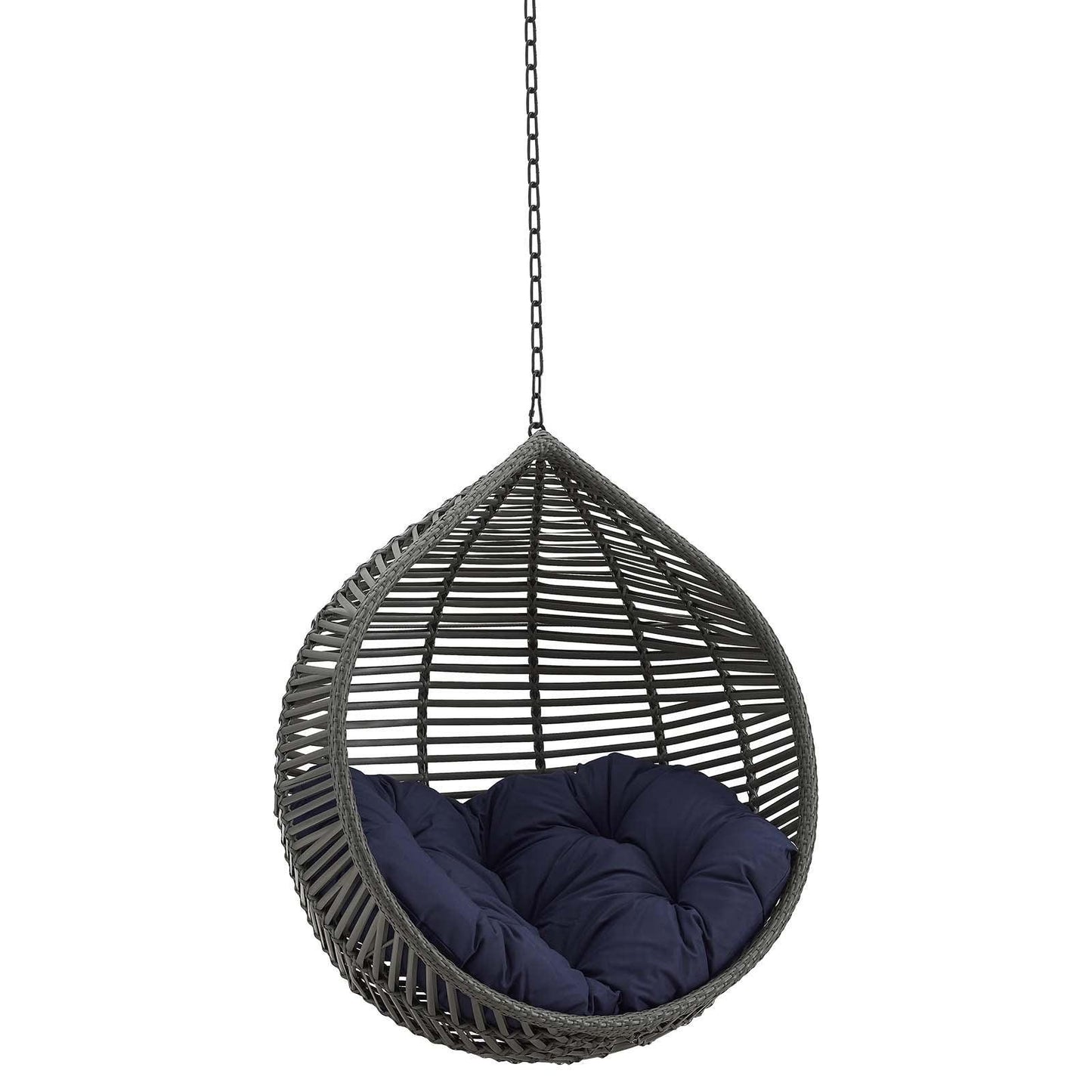 Modway Garner Teardrop Outdoor Patio Swing Chair Without Stand FredCo