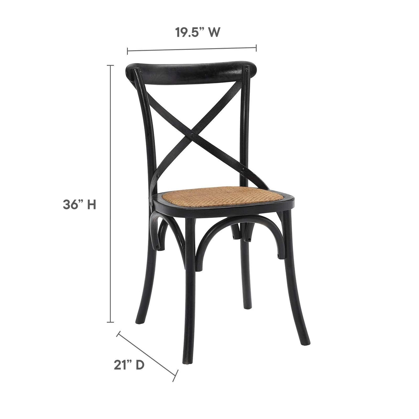 Modway Gear Dining Side Chair FredCo