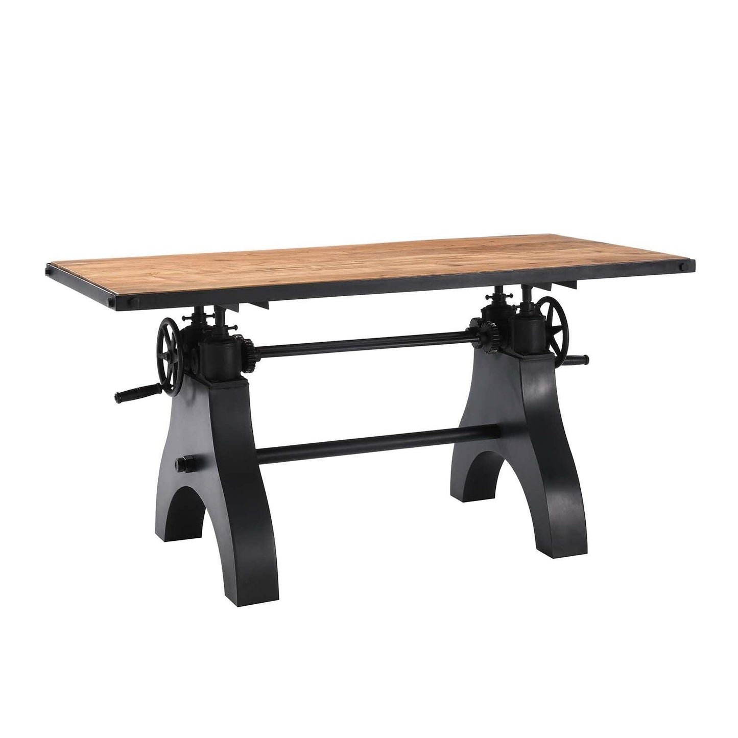 Modway Genuine 60" Crank Adjustable Height Dining Table and Computer Desk, EEI-6148 FredCo