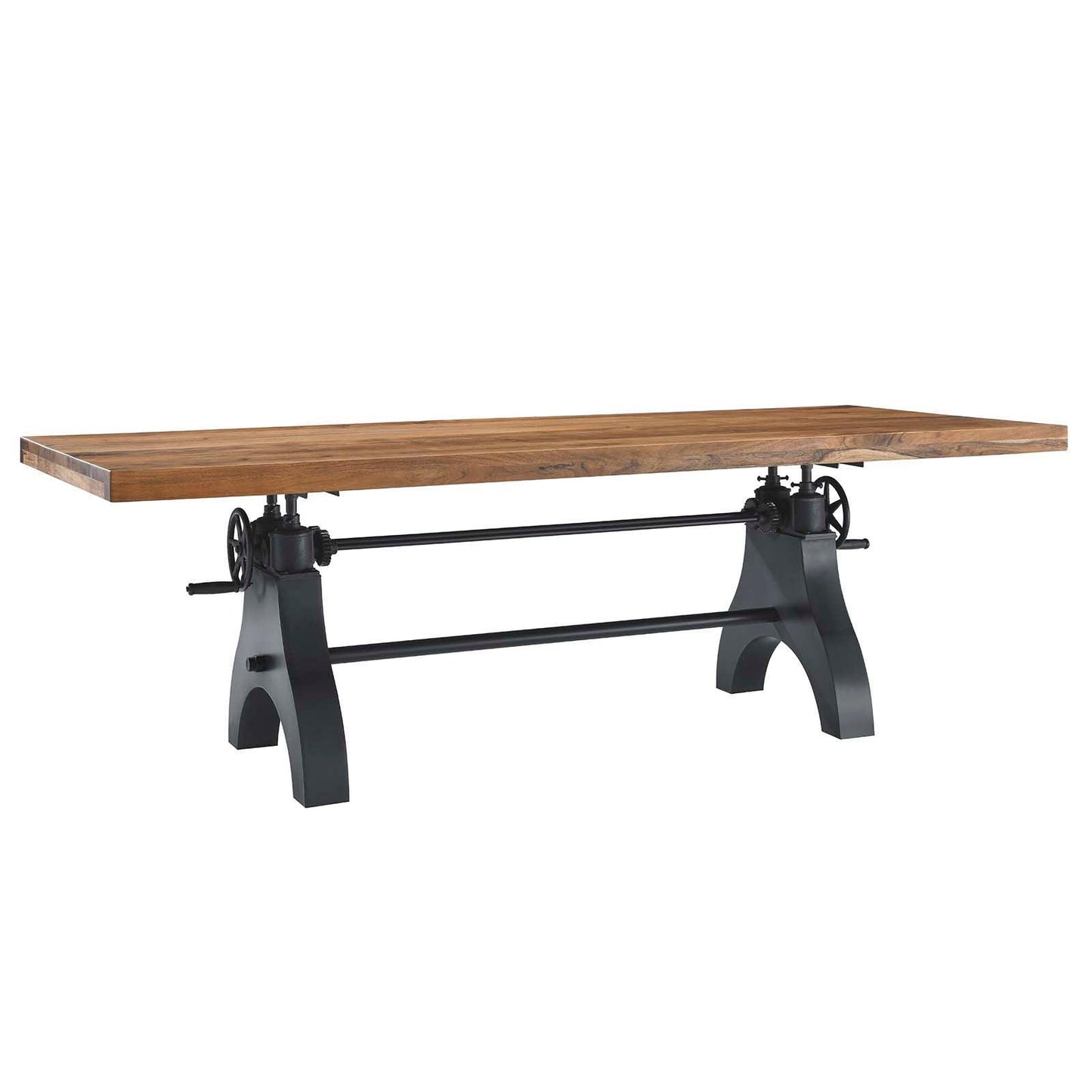 Modway Genuine 96" Crank Adjustable Height Dining and Conference Table, EEI-6149 FredCo