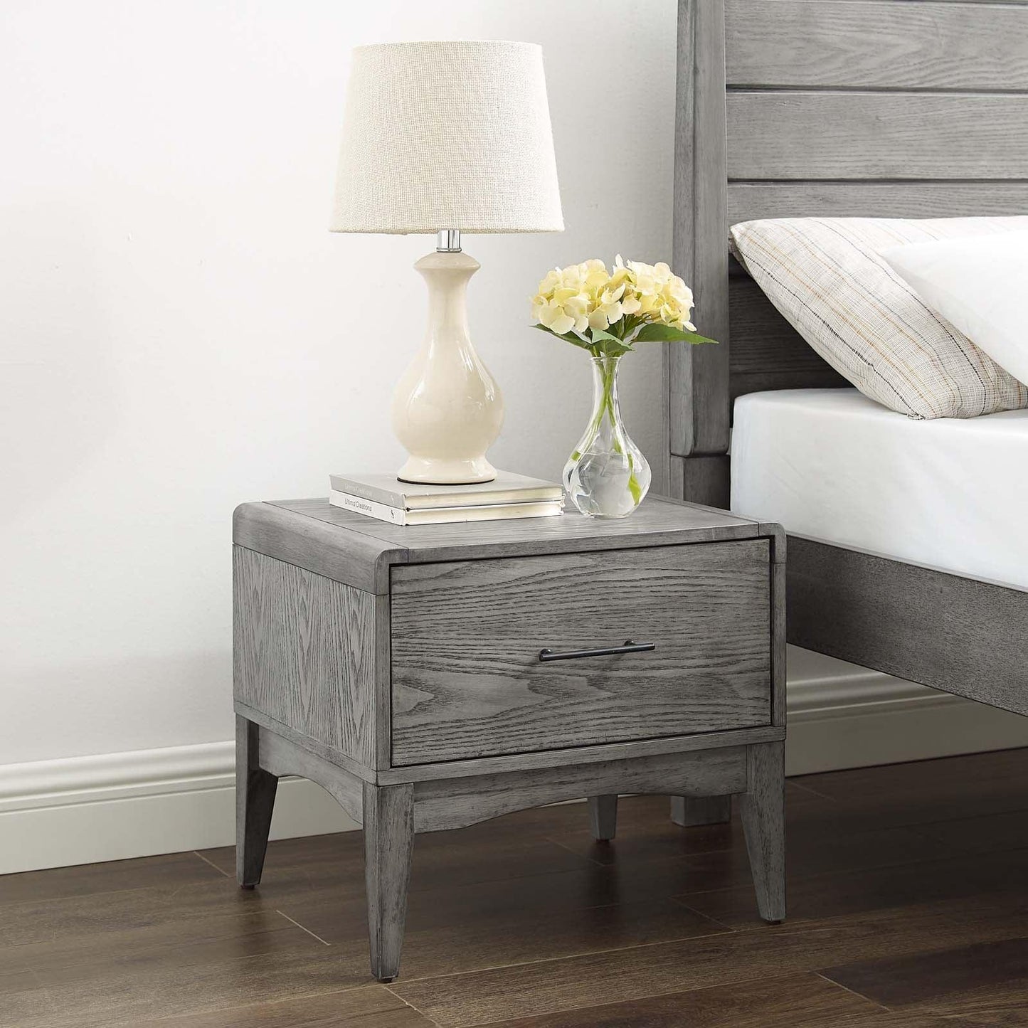 Modway Georgia Wood Nightstand FredCo