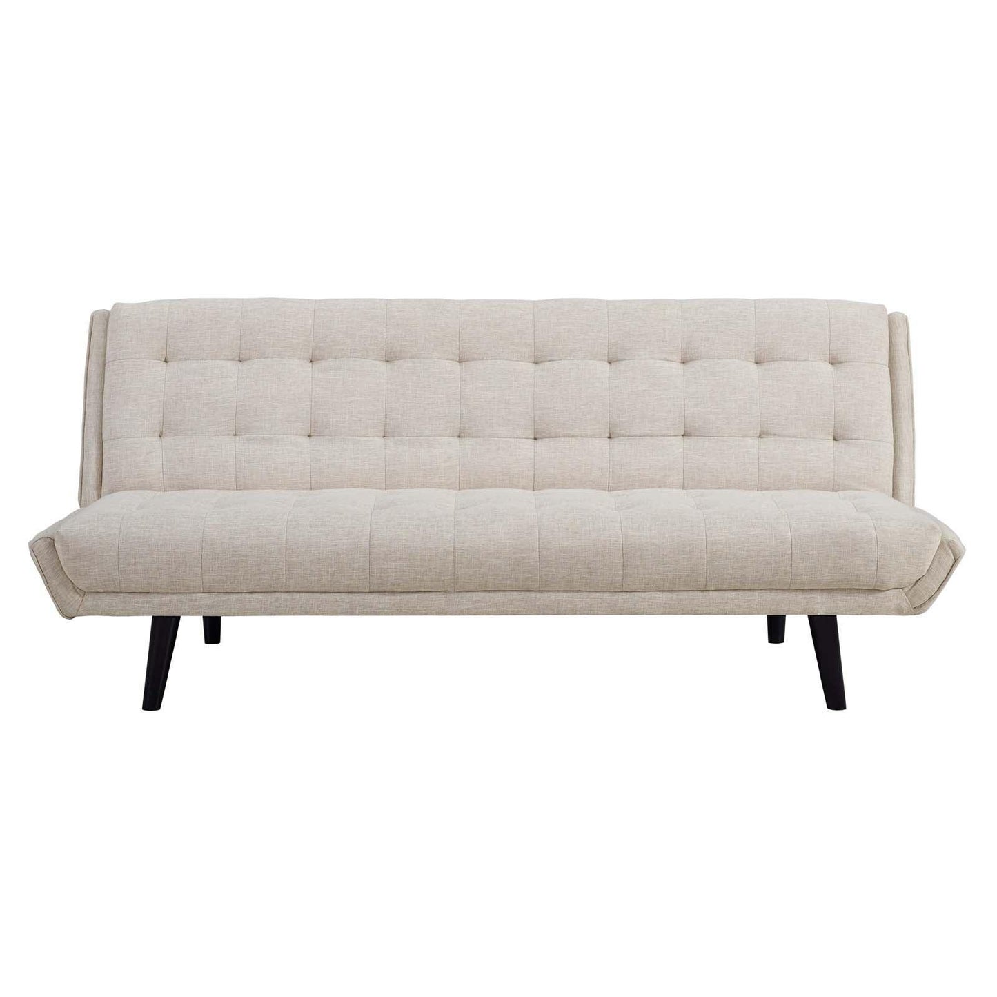Modway Glance Tufted Convertible Fabric Sofa Bed FredCo