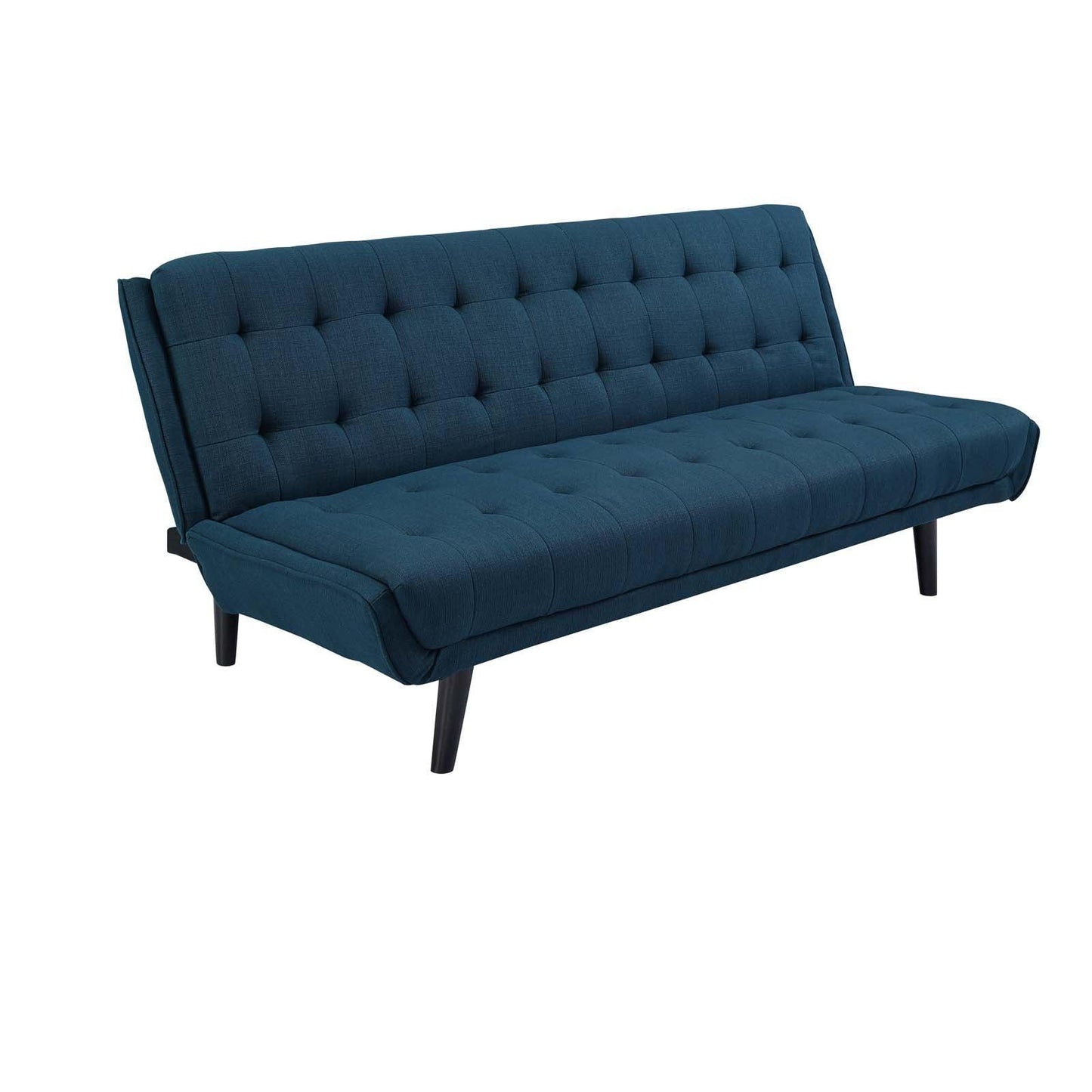 Modway Glance Tufted Convertible Fabric Sofa Bed FredCo