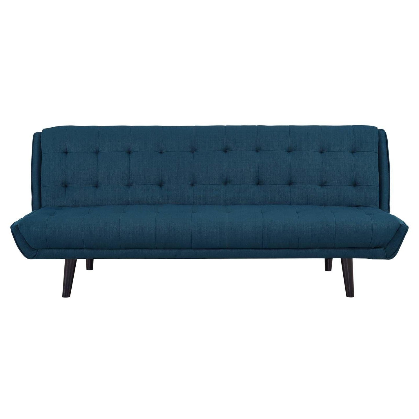 Modway Glance Tufted Convertible Fabric Sofa Bed FredCo