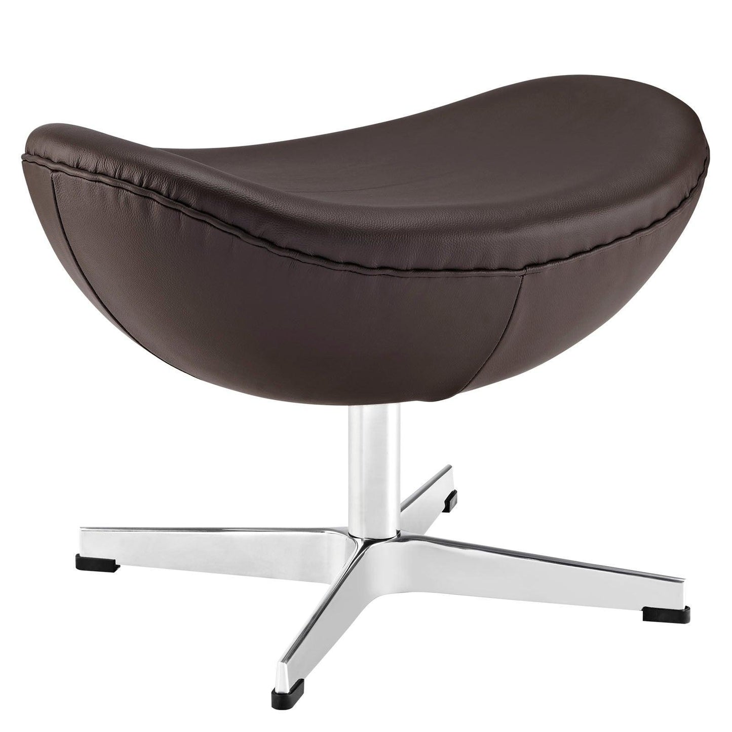 Modway Glove Leather Ottoman FredCo
