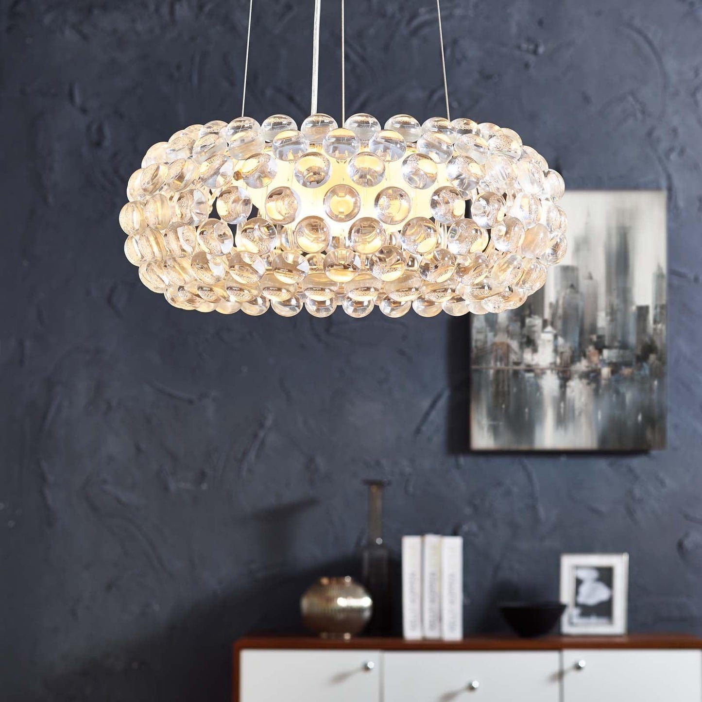 Modway Halo 20” Pendant Chandelier FredCo