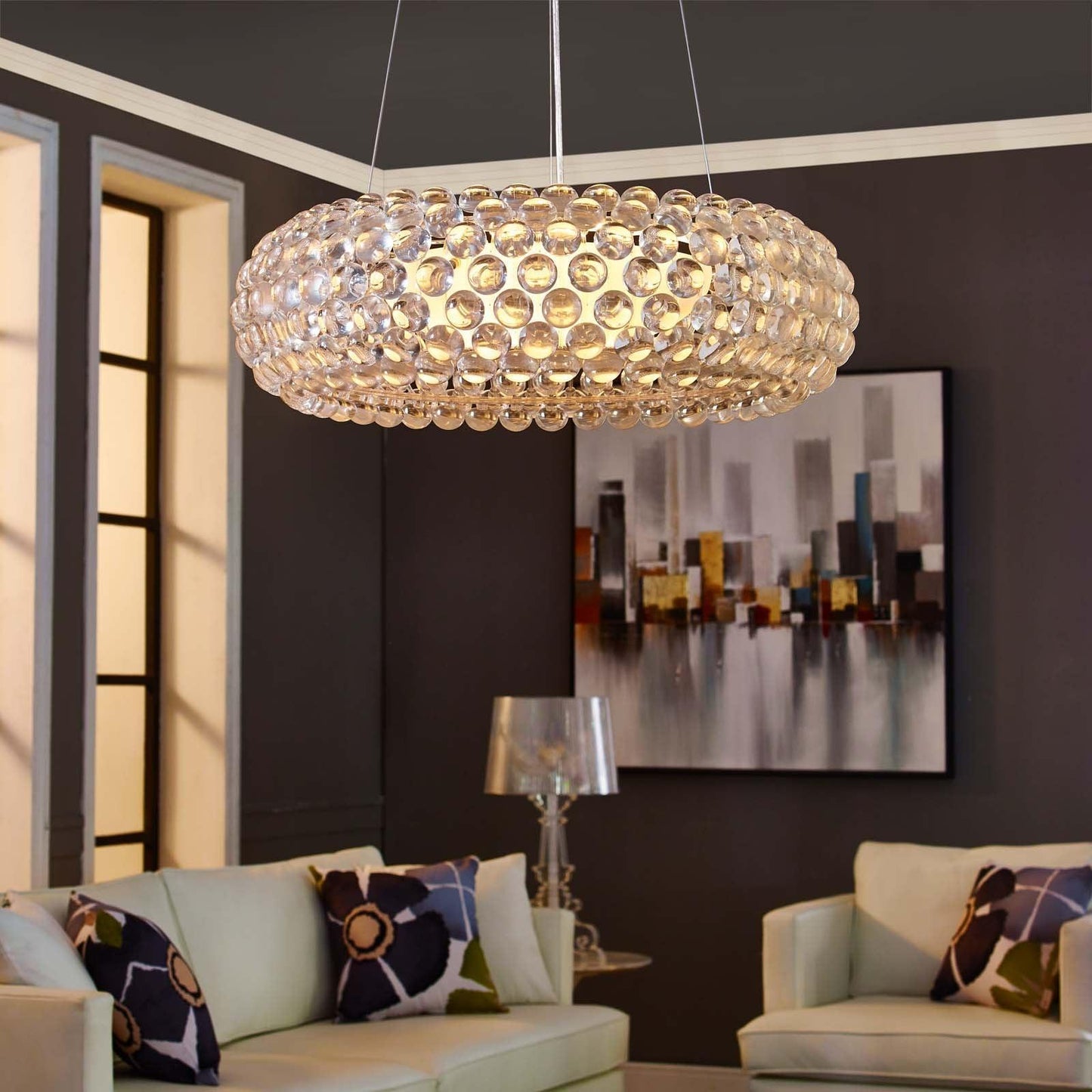 Modway Halo 25” Pendant Chandelier FredCo